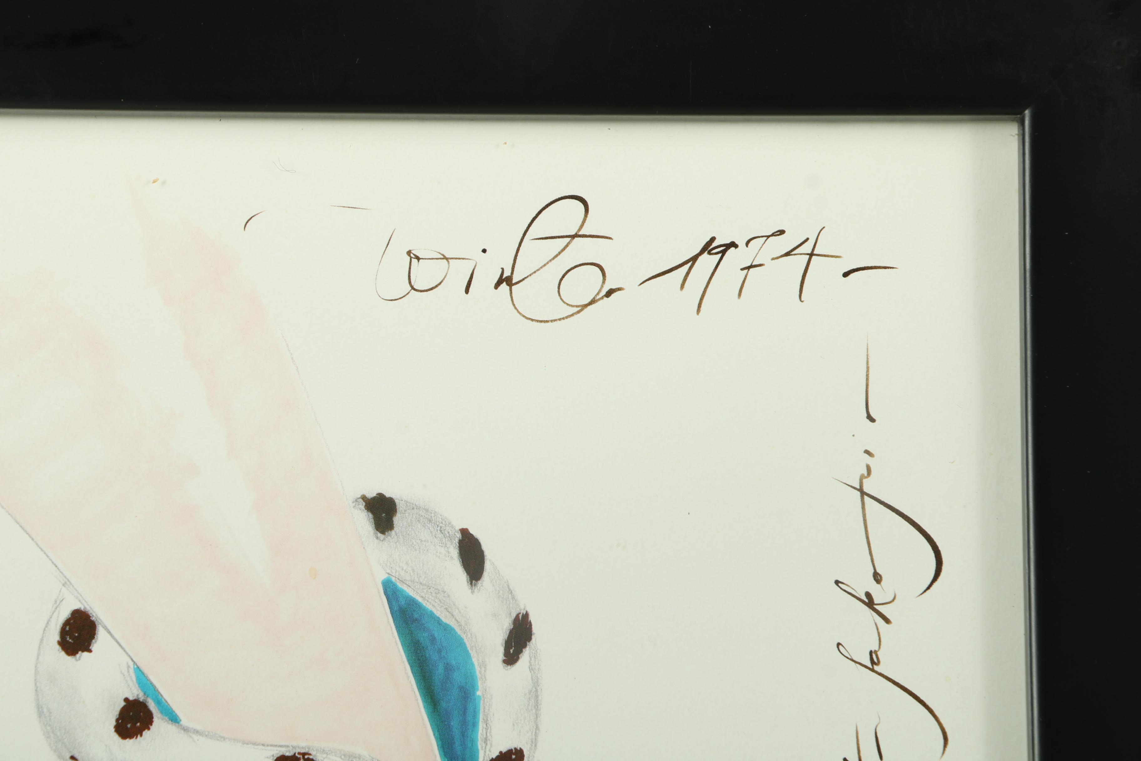 Collection of Offset Lithographs of Manolo Blahnik Shoes