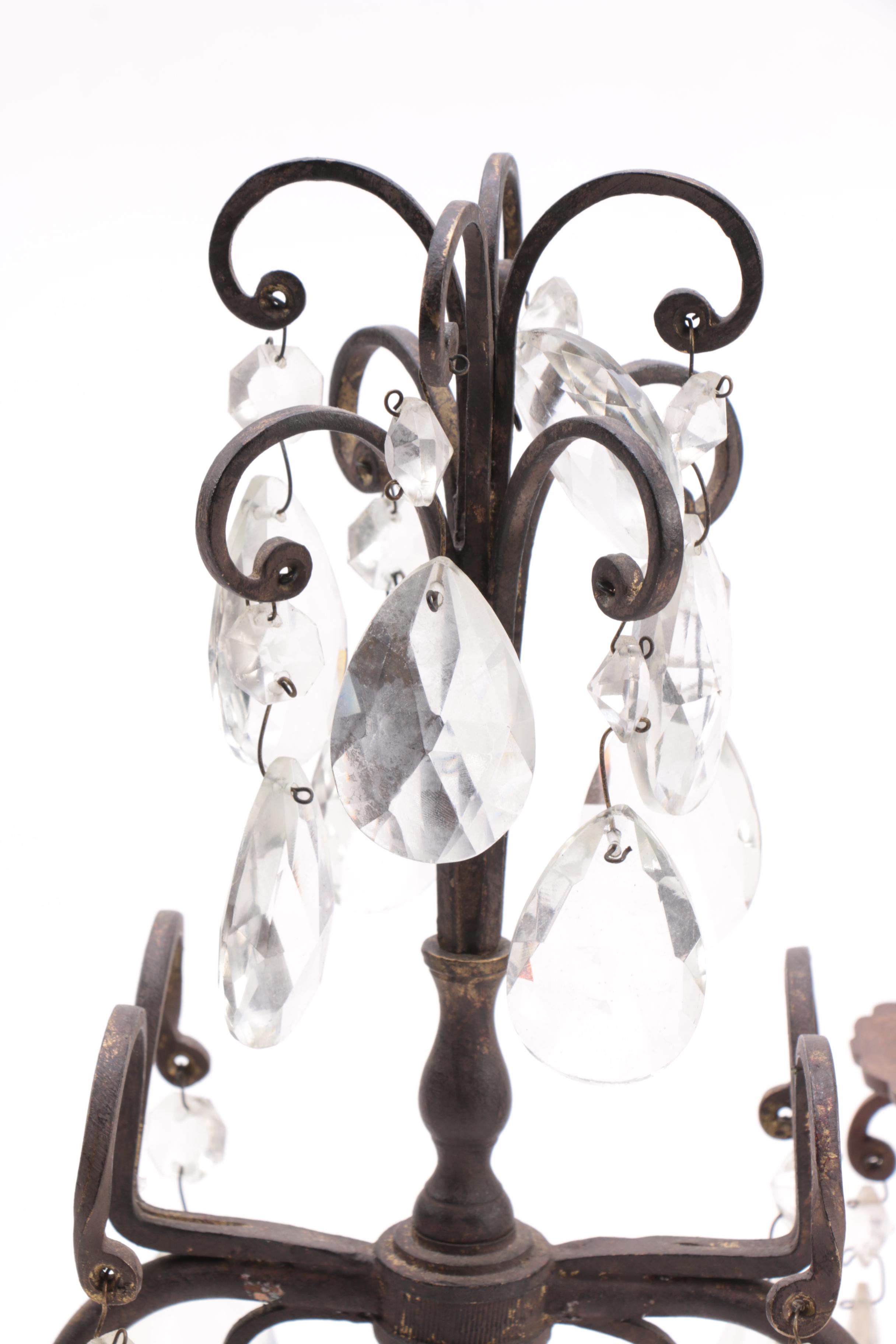 Crystal Table Lamps With Prisms