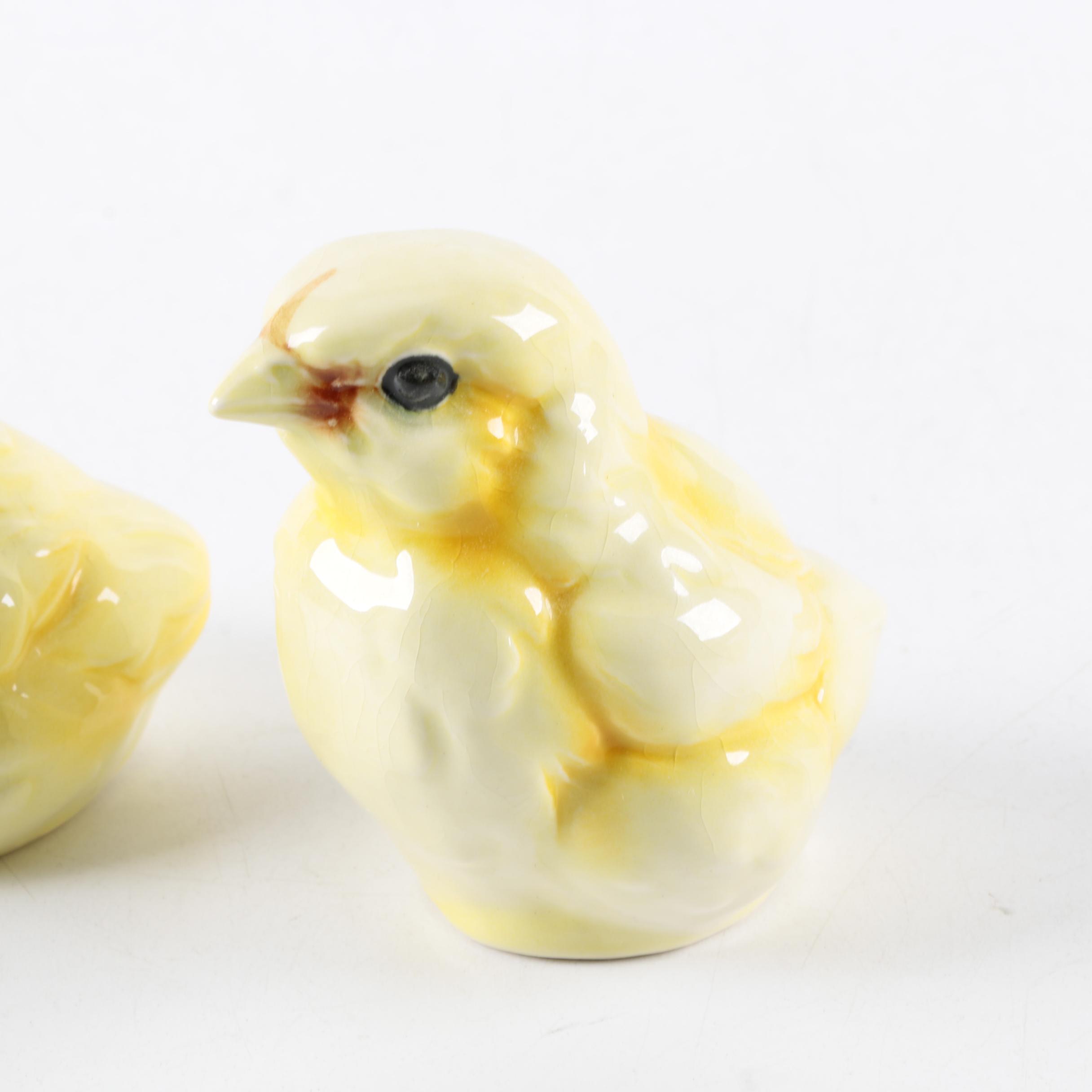 Vintage Hummel Figurines Including "Easter Bunny with Basket"