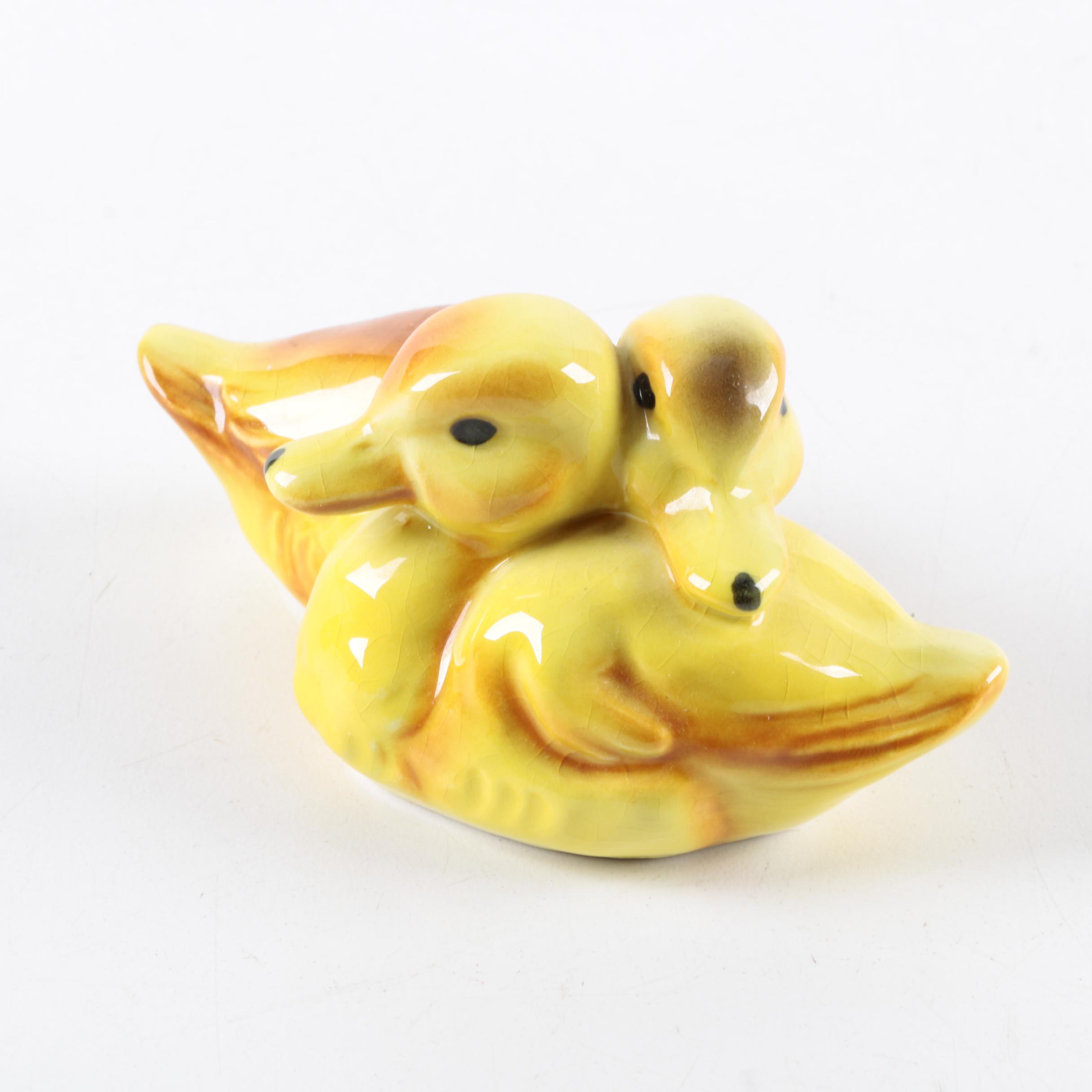 Vintage Hummel Figurines Including "Easter Bunny with Basket"