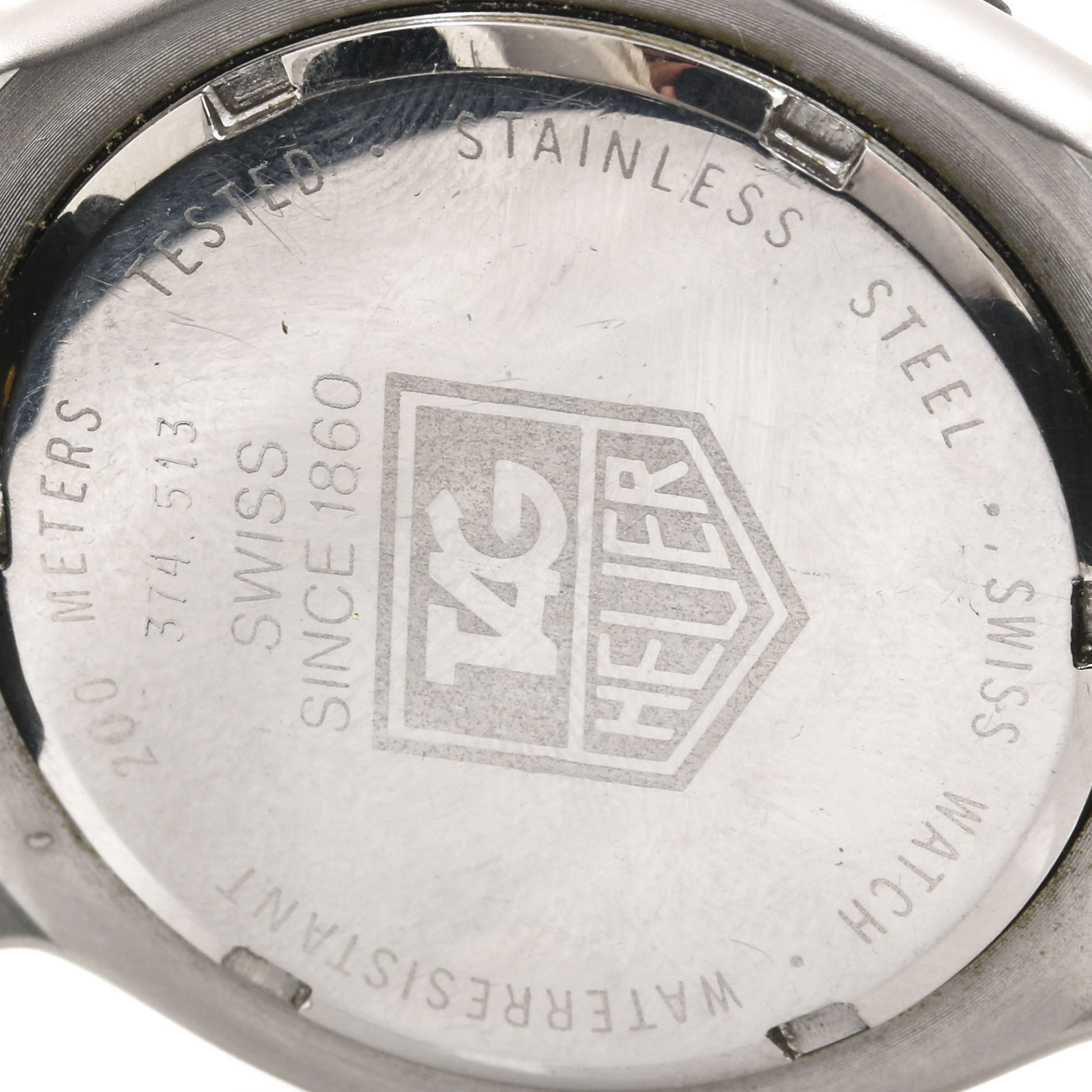 TAG Heuer Professional 200M Stainless Steel and Black Rubber Watch