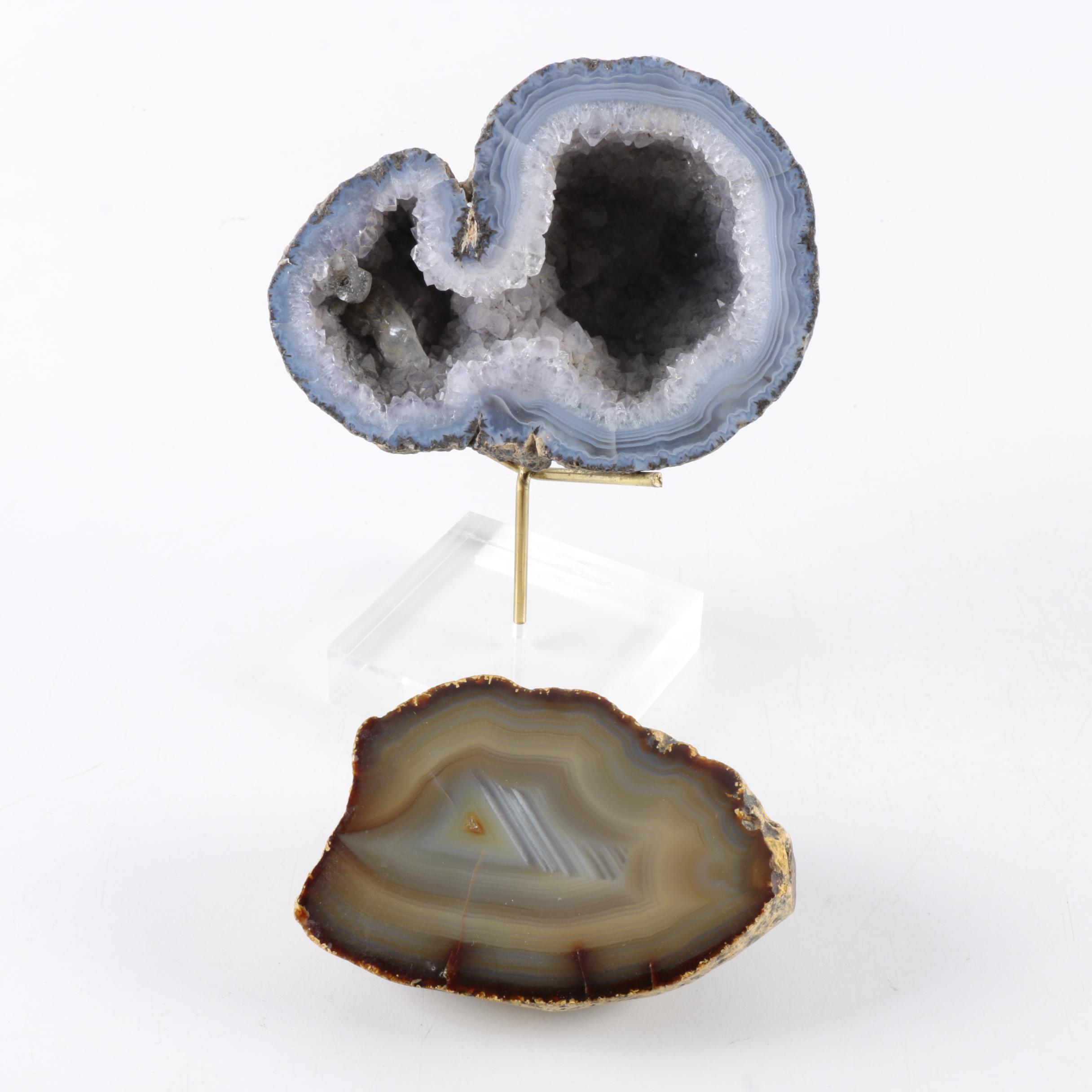 Geode and Agate Specimens