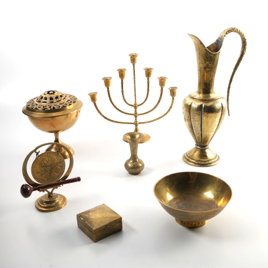 Collection of Brass Brass Decor