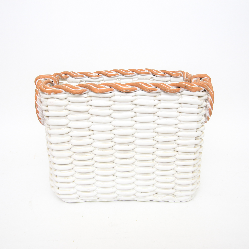 Lillian Vernon for Ceramiche Castellan Ceramic Basket