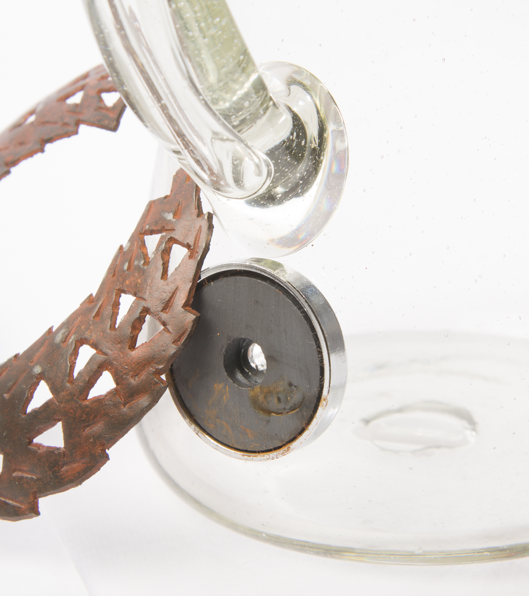 Jan Barboglio Pitcher and Vintage Seltzer Bottle