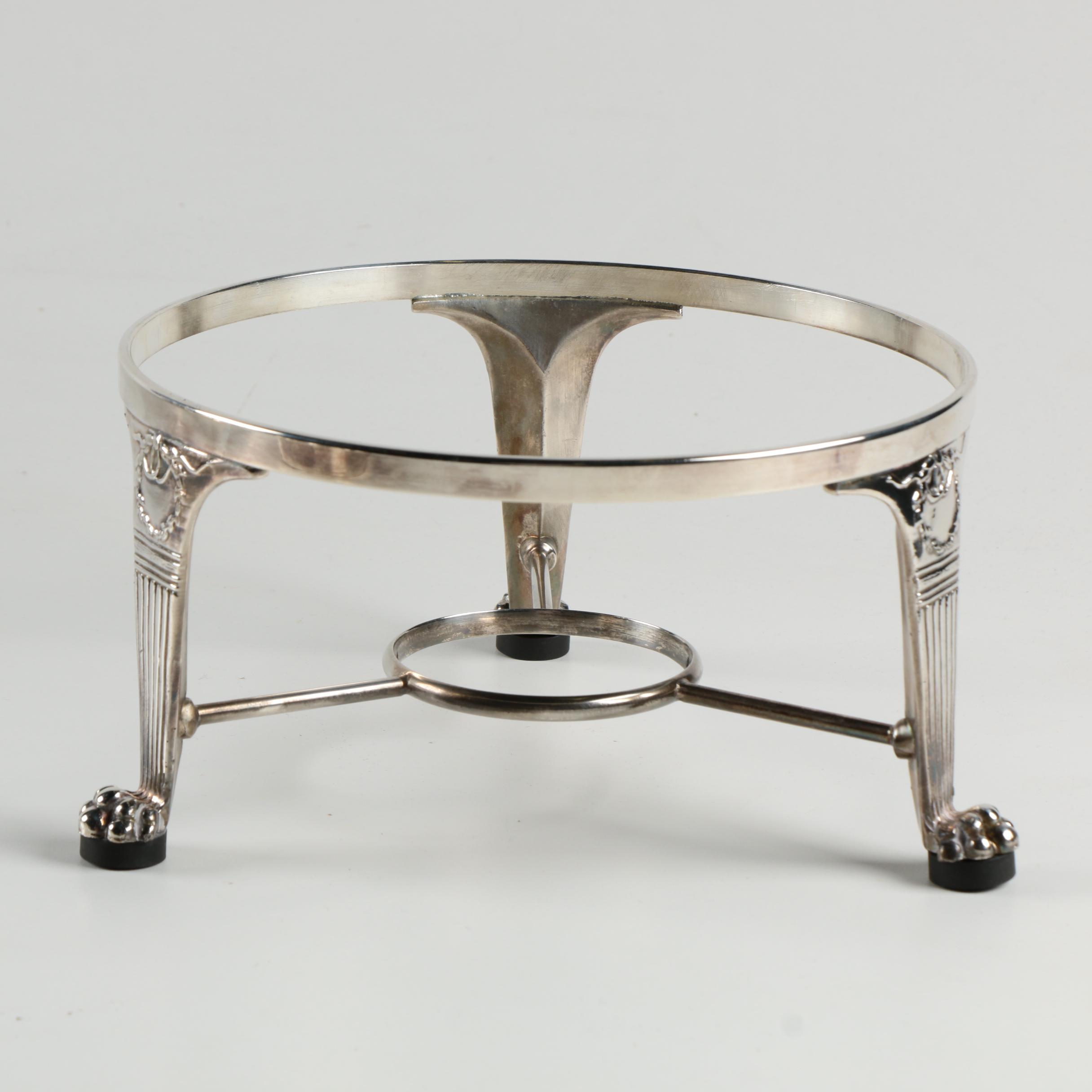 Assorted Silver Plate Serveware Featuring Reed and Barton