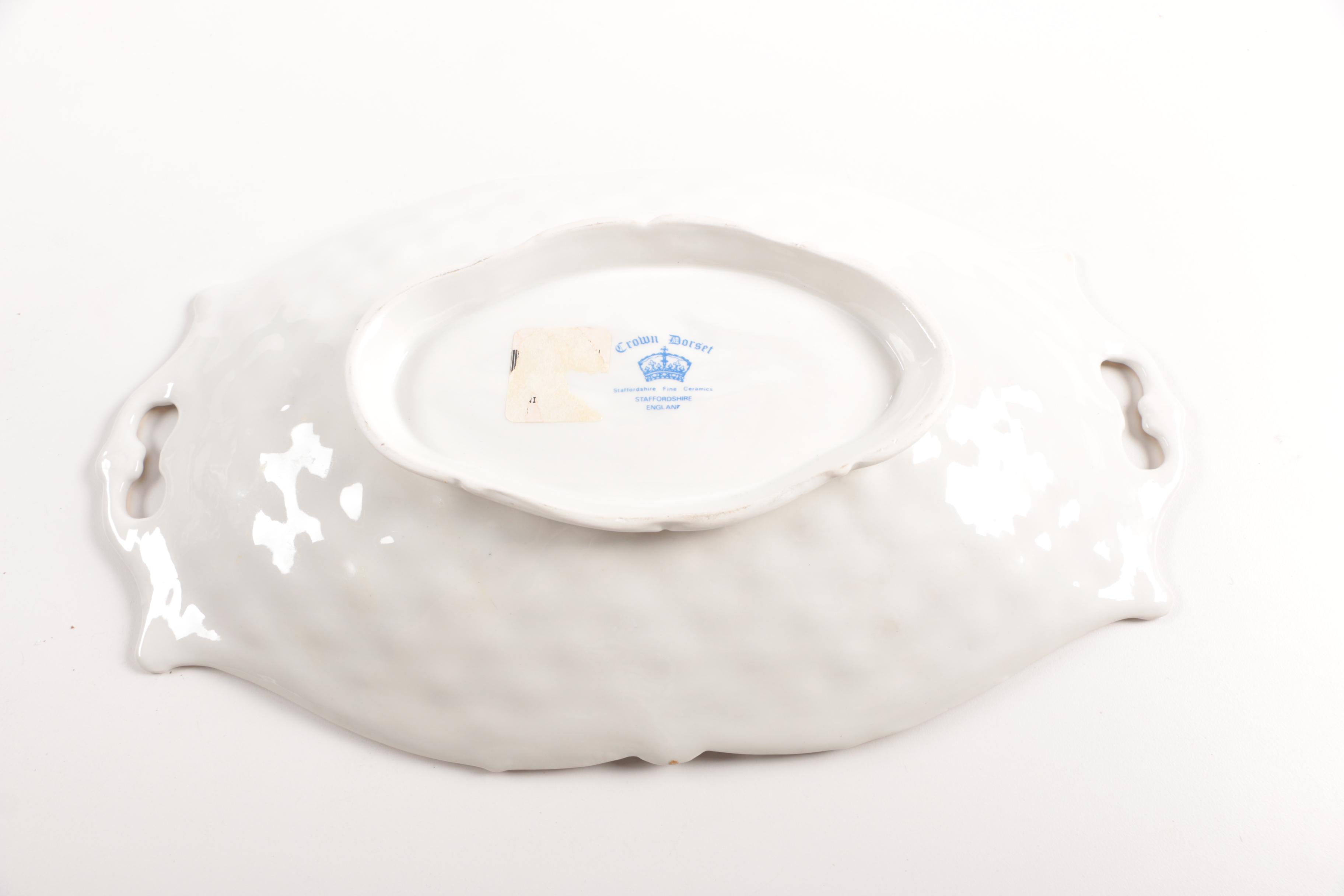 Staffordshire Fine Ceramics "Crown Dorset" Decor and Serveware