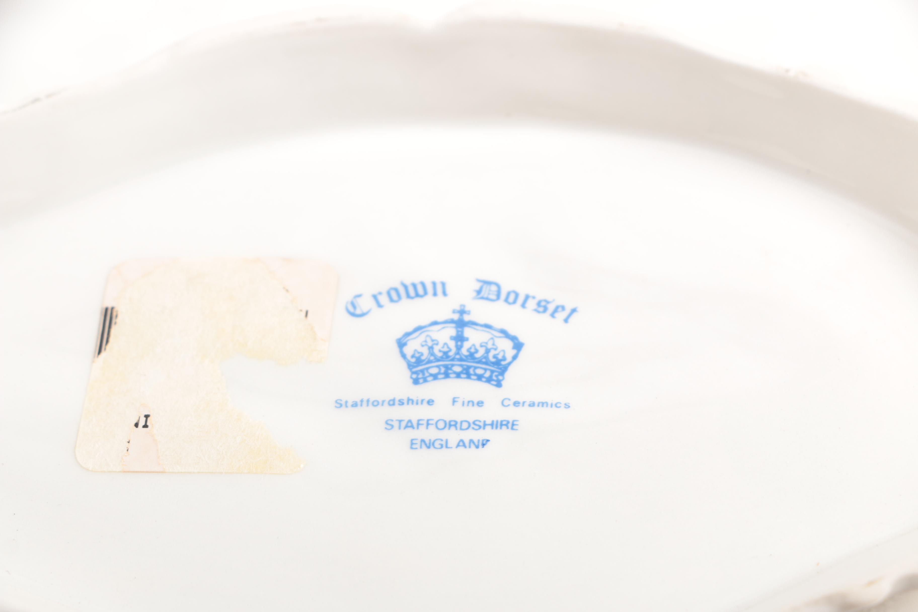 Staffordshire Fine Ceramics "Crown Dorset" Decor and Serveware