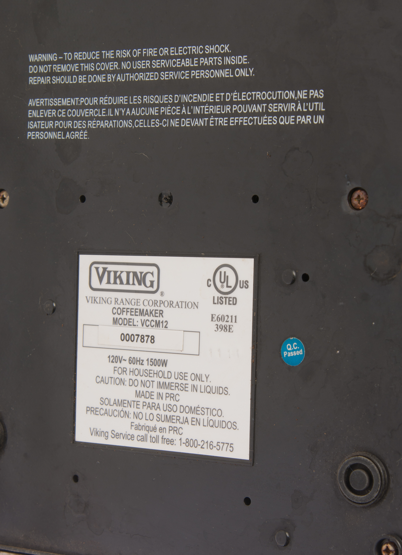 Viking Professional 12-Cup Coffee Maker