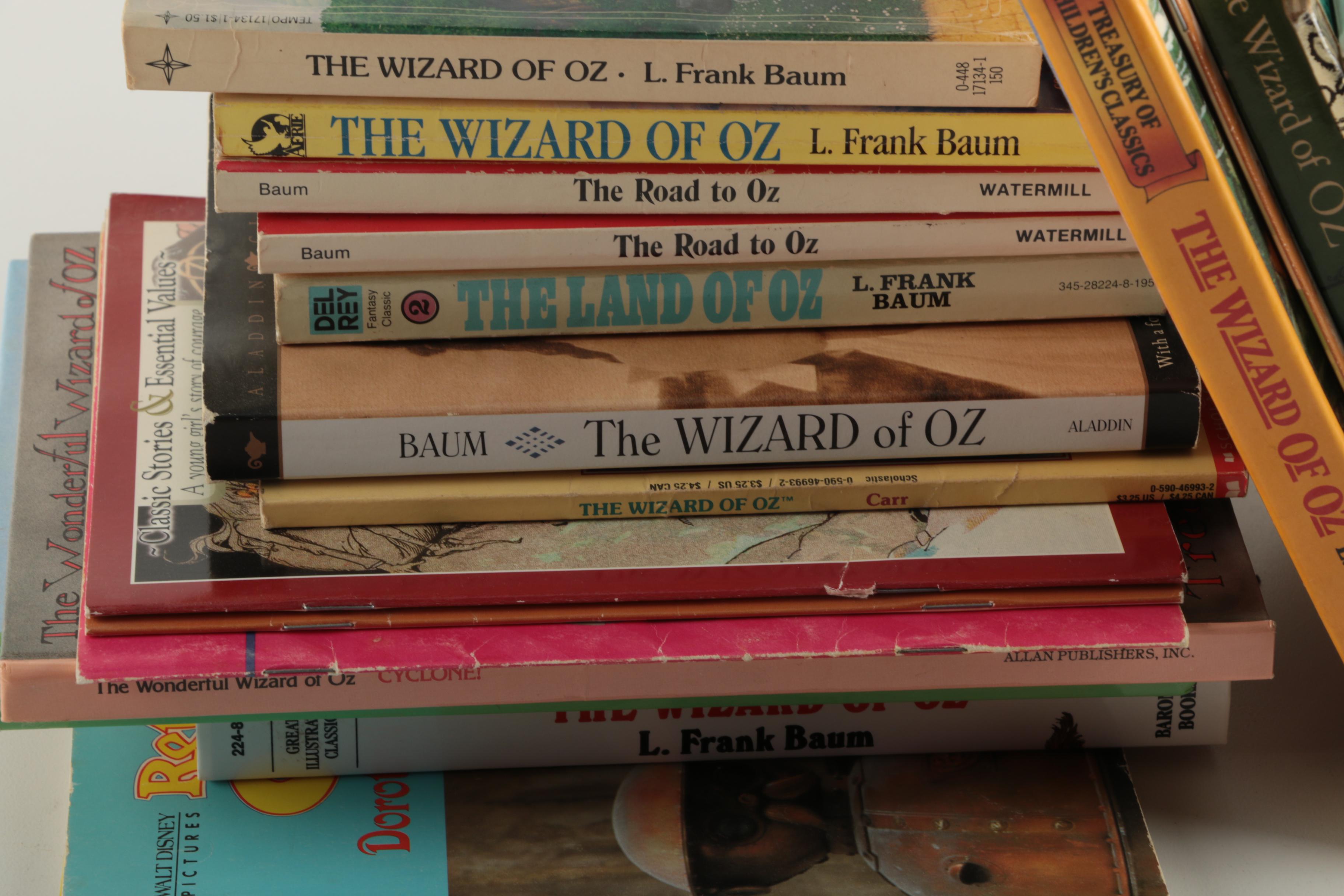 "The Wizard of Oz" Videocassette and Children's Books