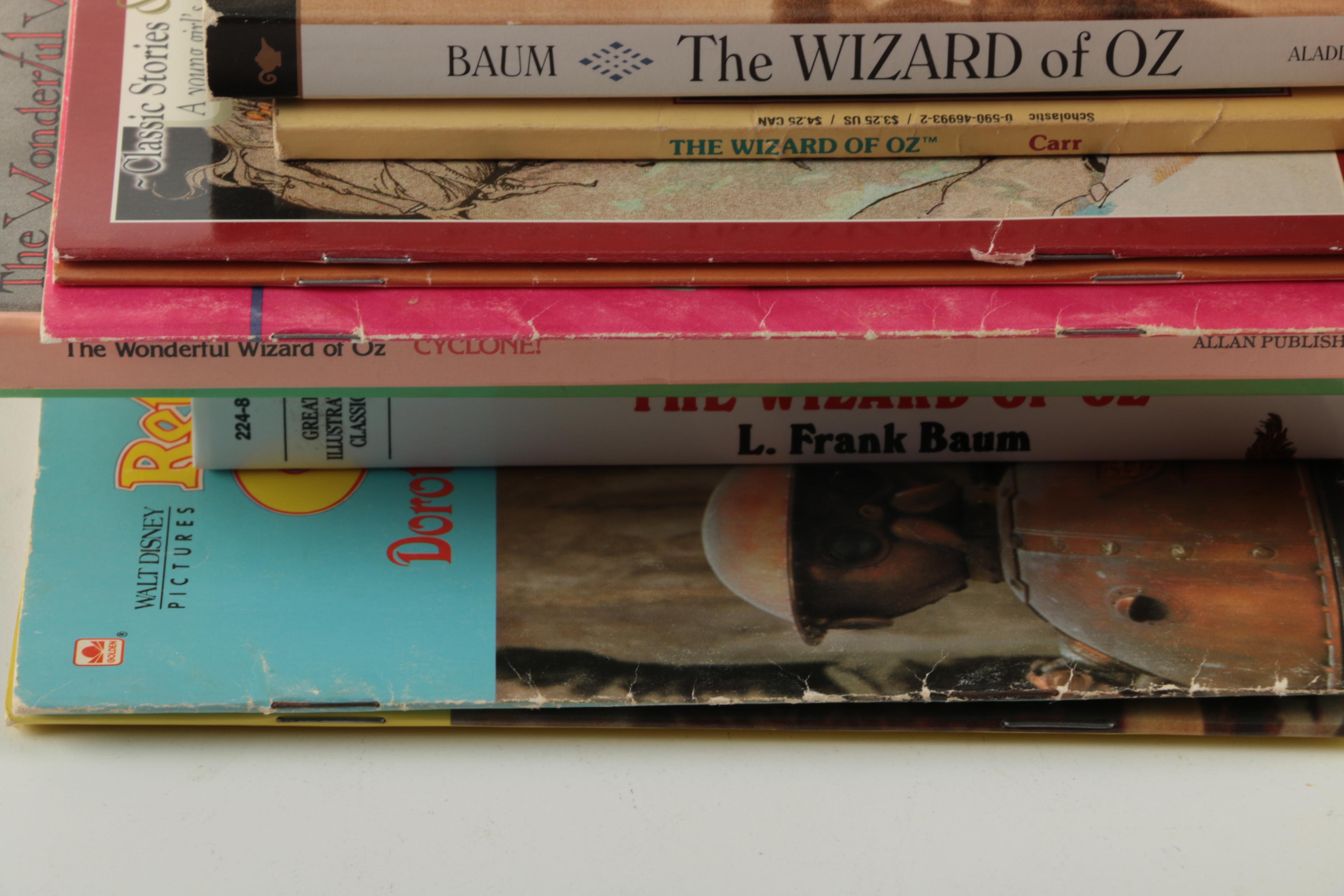 "The Wizard of Oz" Videocassette and Children's Books