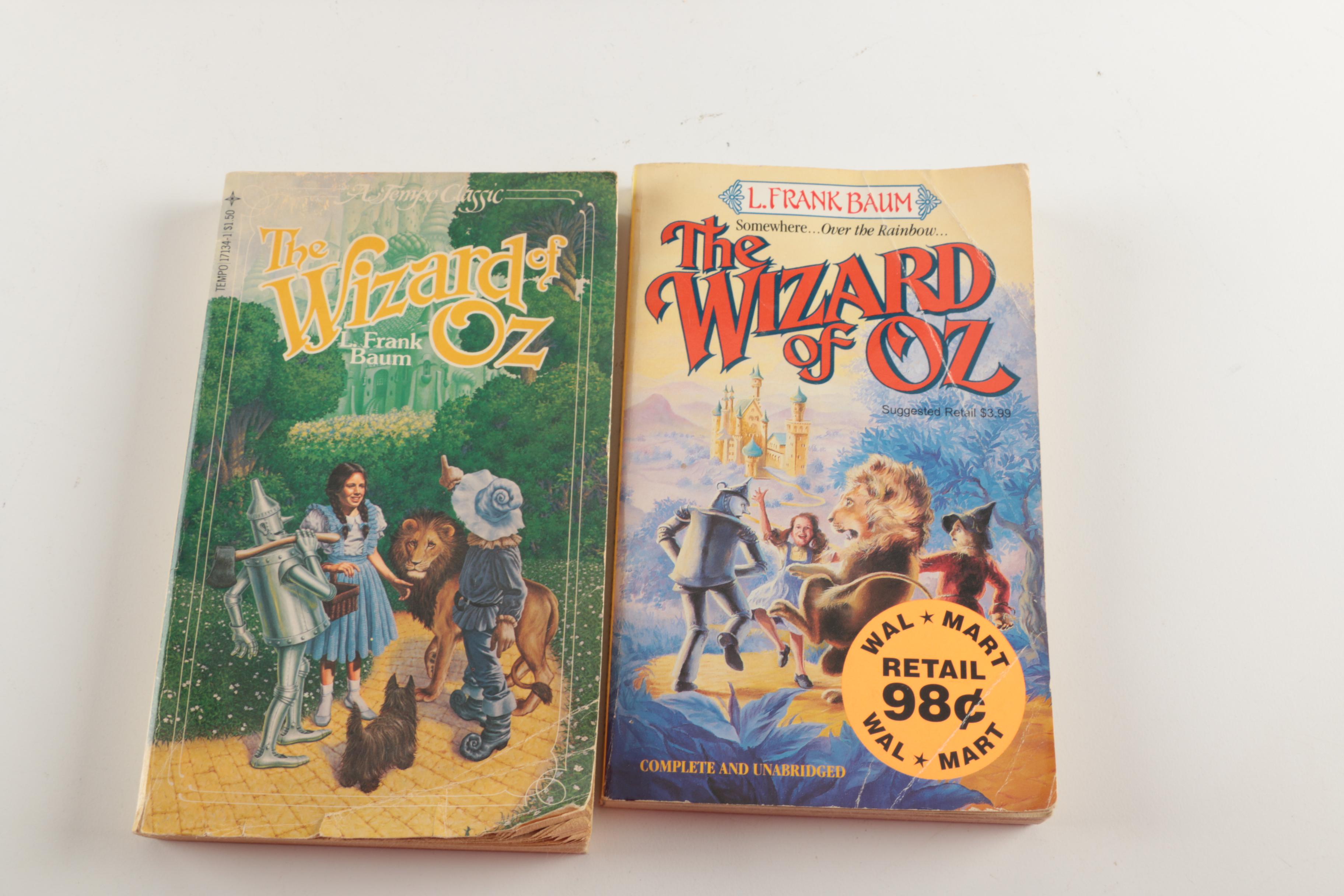 "The Wizard of Oz" Videocassette and Children's Books