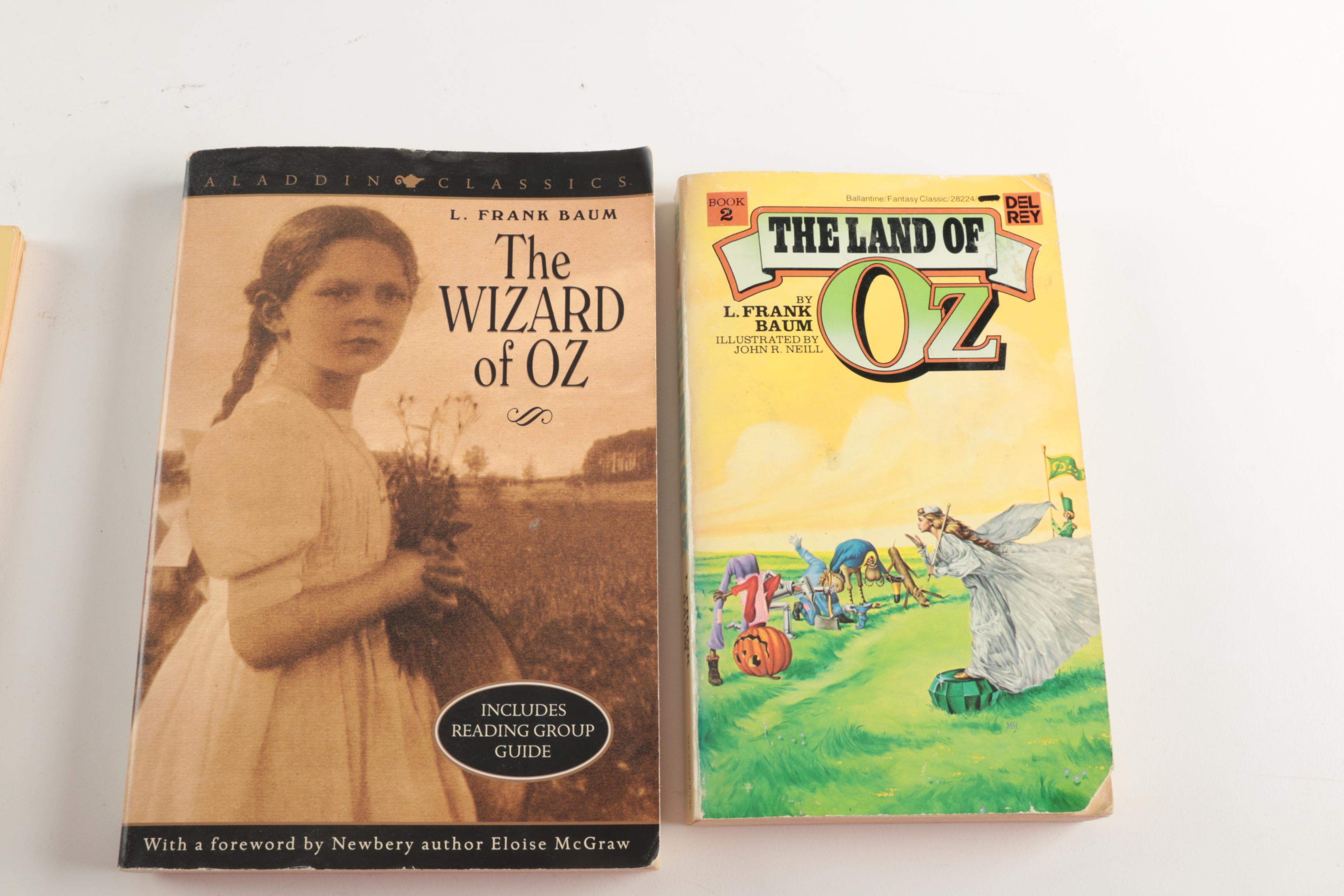 "The Wizard of Oz" Videocassette and Children's Books