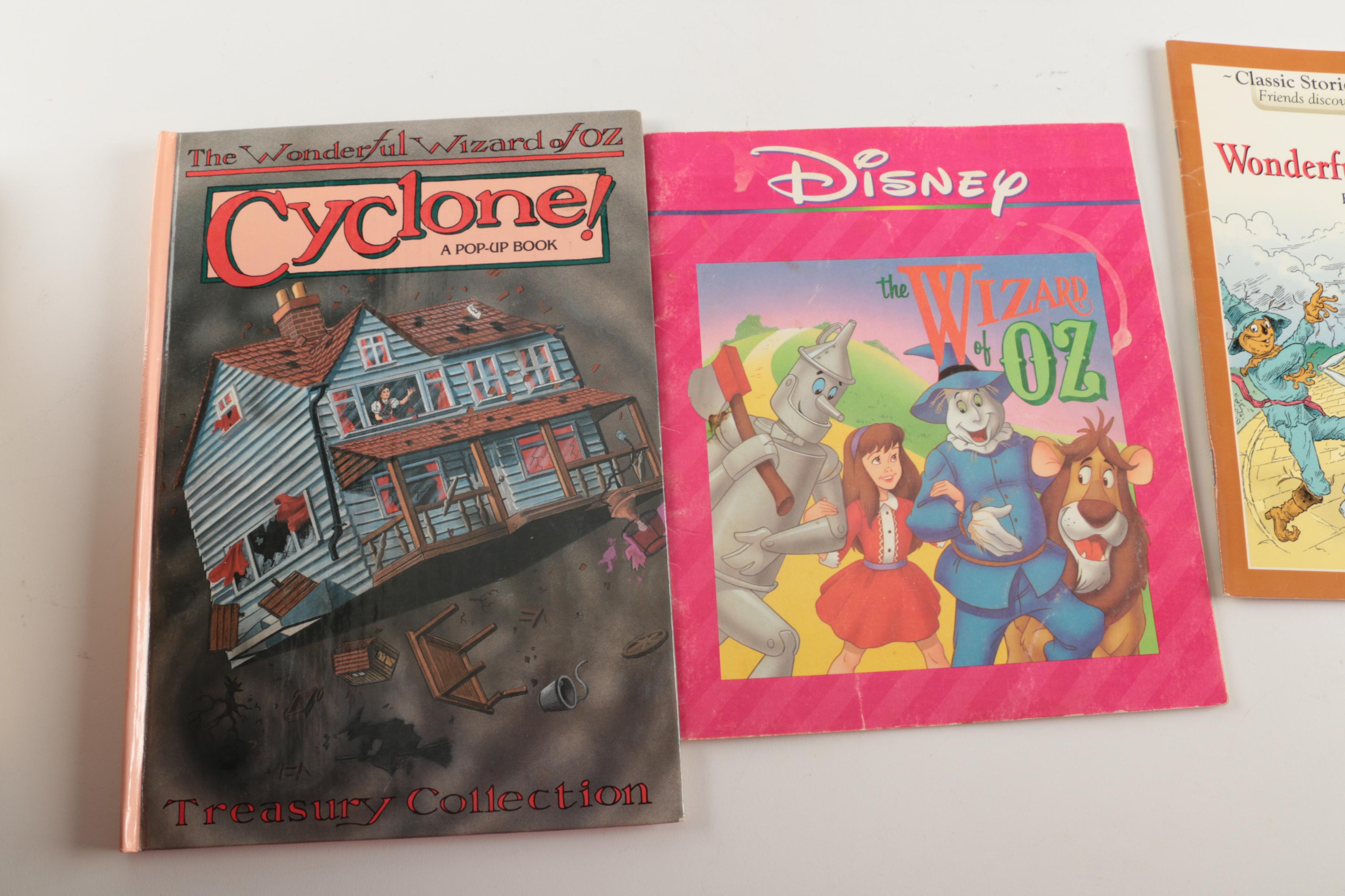 "The Wizard of Oz" Videocassette and Children's Books