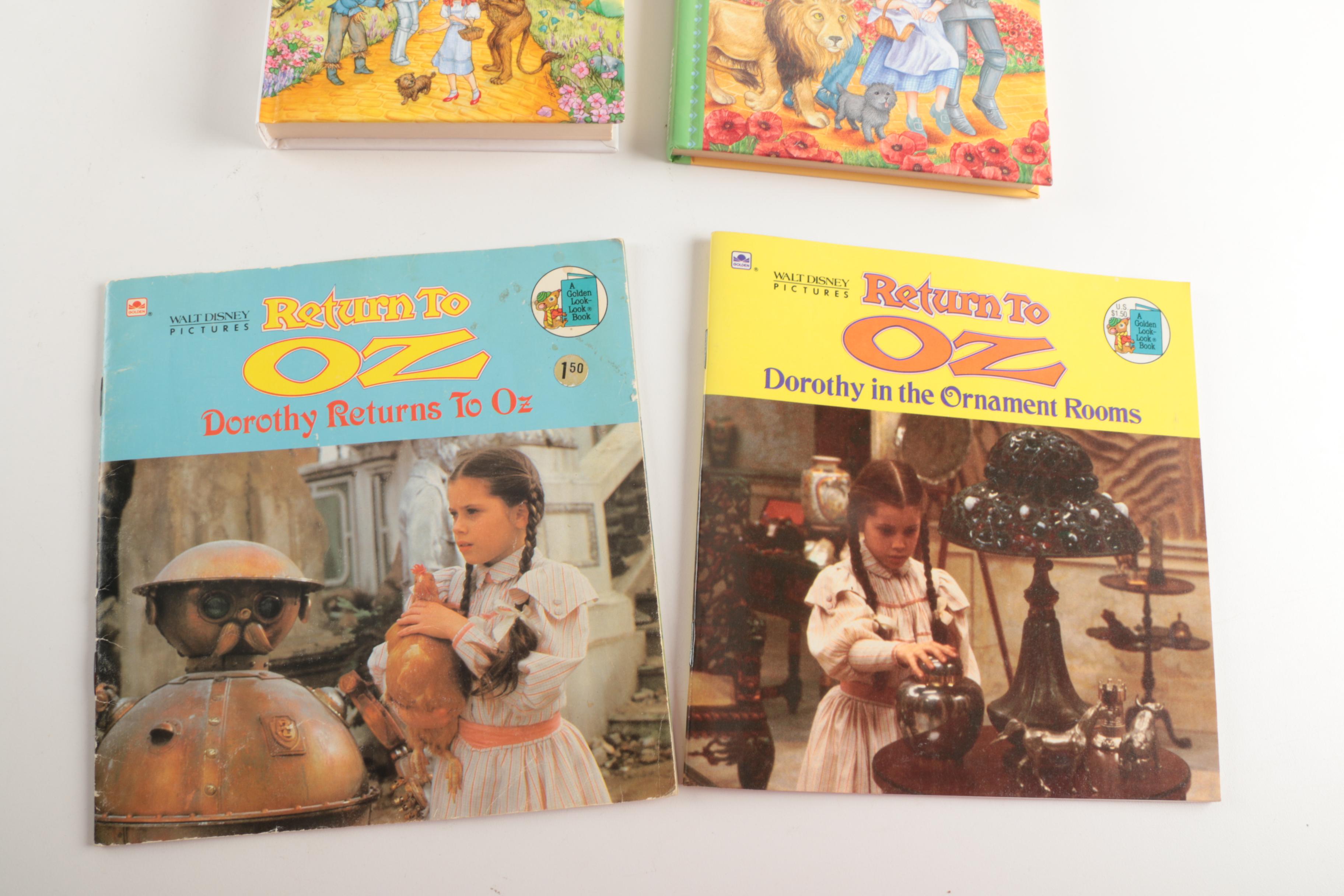 "The Wizard of Oz" Videocassette and Children's Books