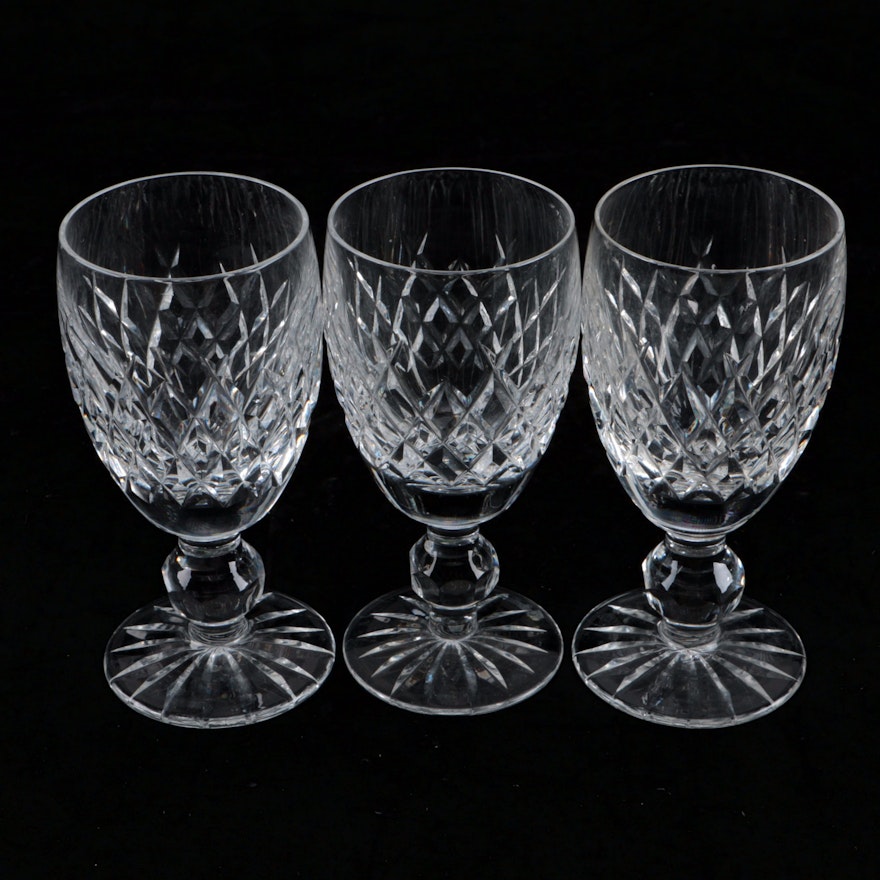 Waterford "Boyne" Crystal Sherry Glasses