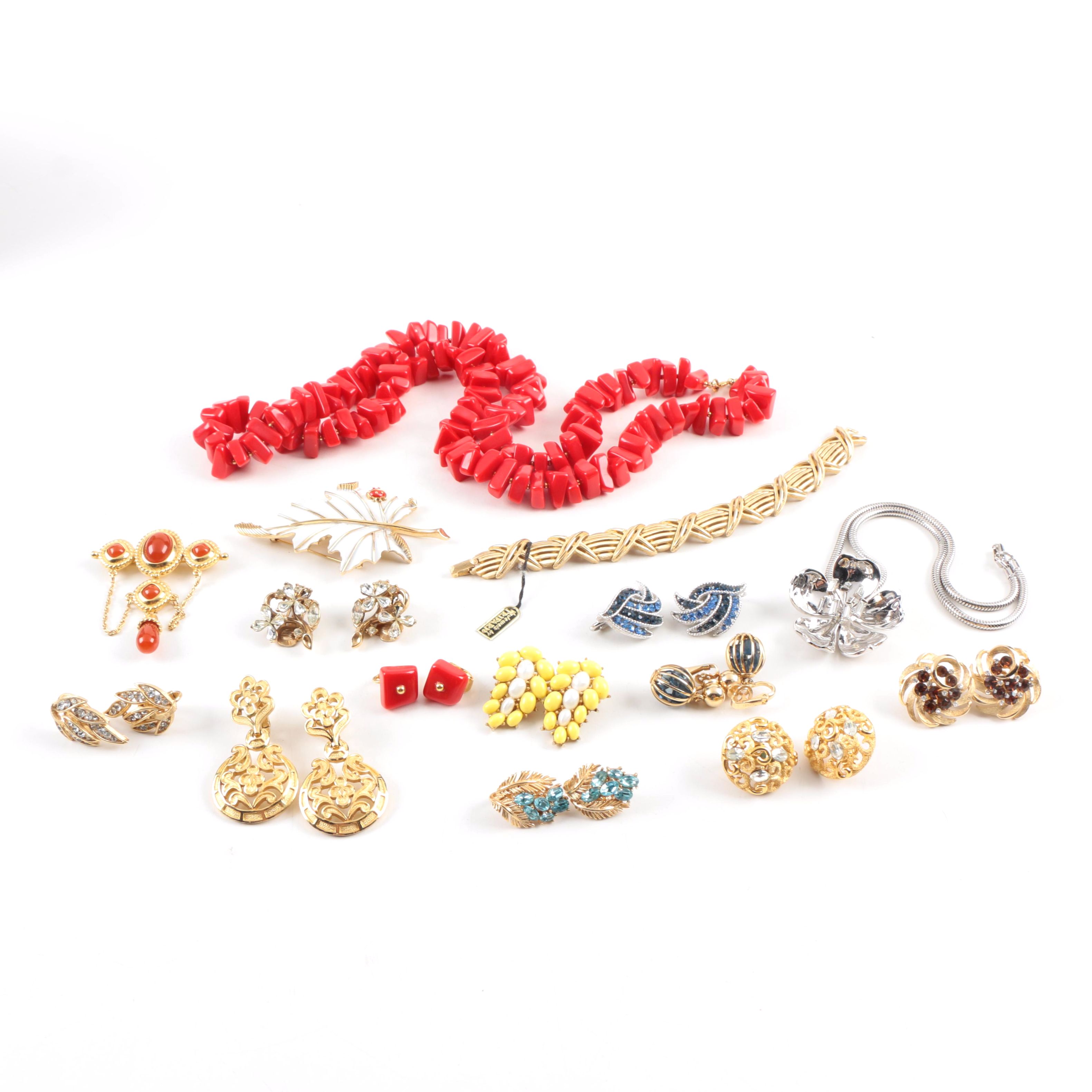 Assorted Trifari Jewelry