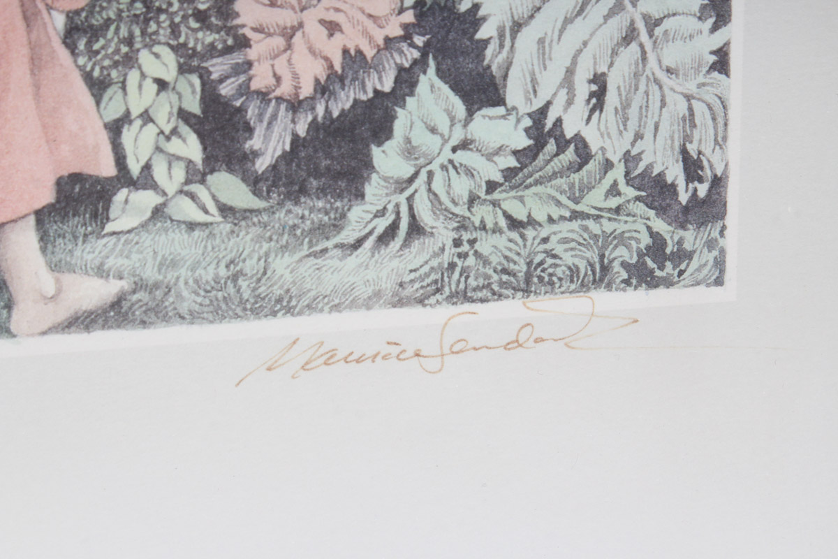 Maurice Sendak Signed 1988 "Dear Mili" Poster