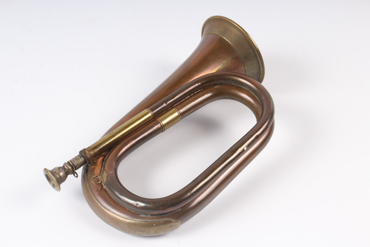 Vintage Besson Brass Bugle