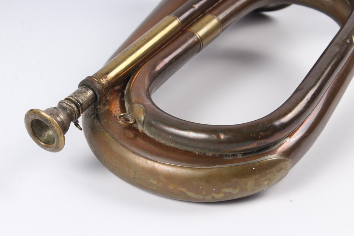 Vintage Besson Brass Bugle