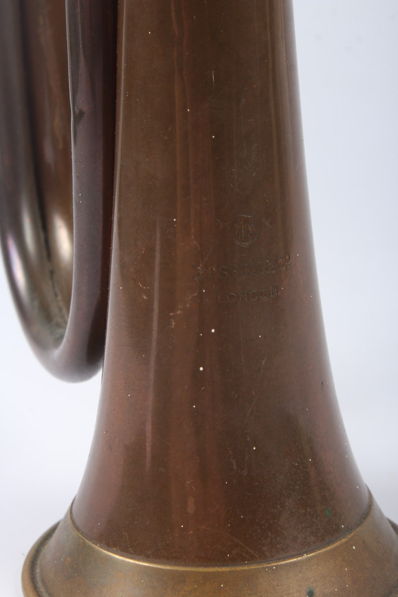 Vintage Besson Brass Bugle