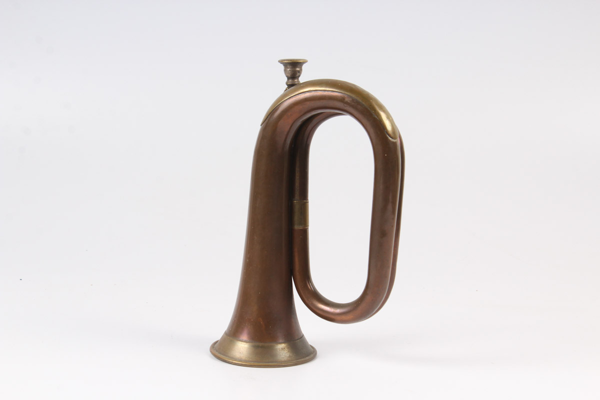 Vintage Besson Brass Bugle