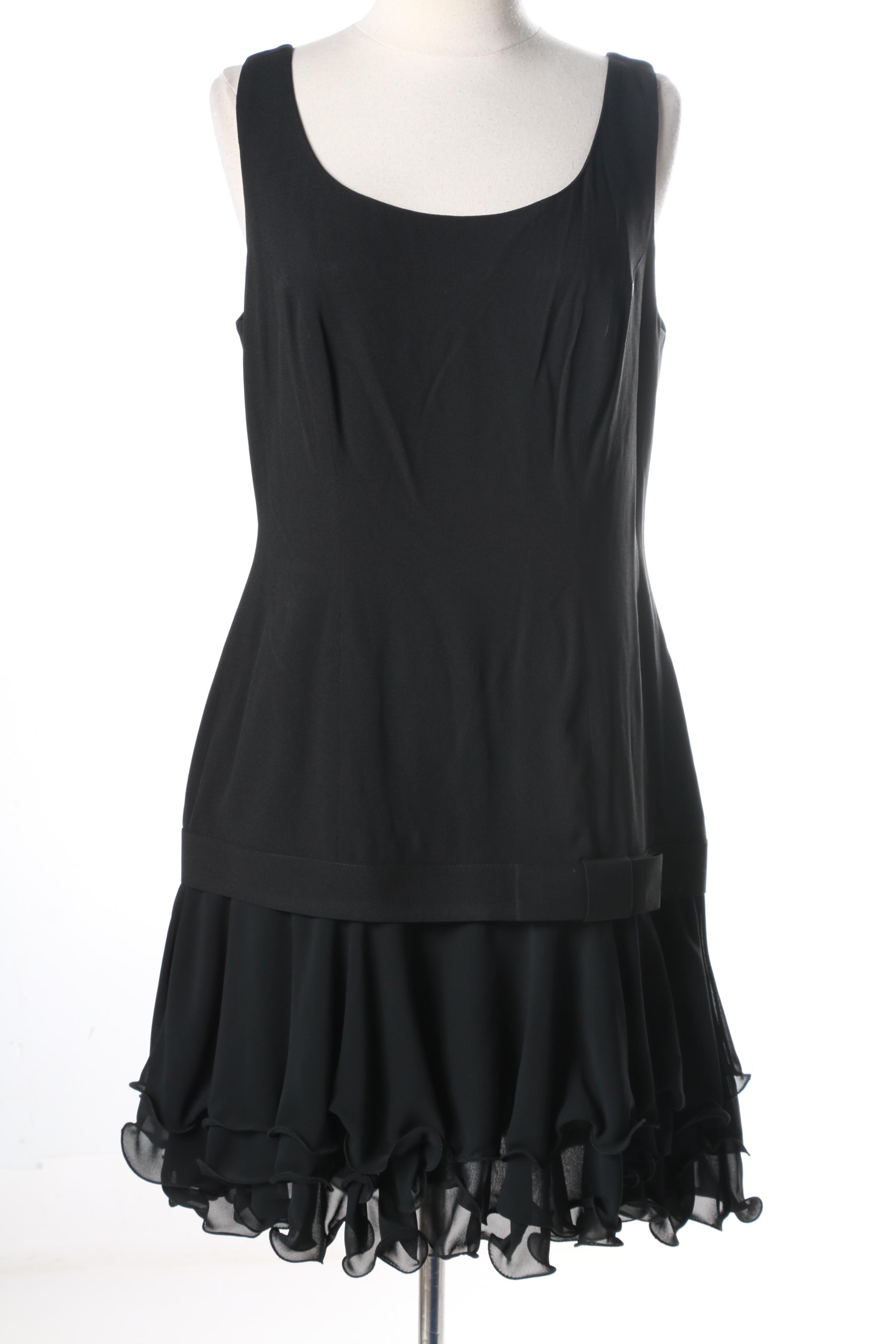 Mascara Black Cocktail Dress