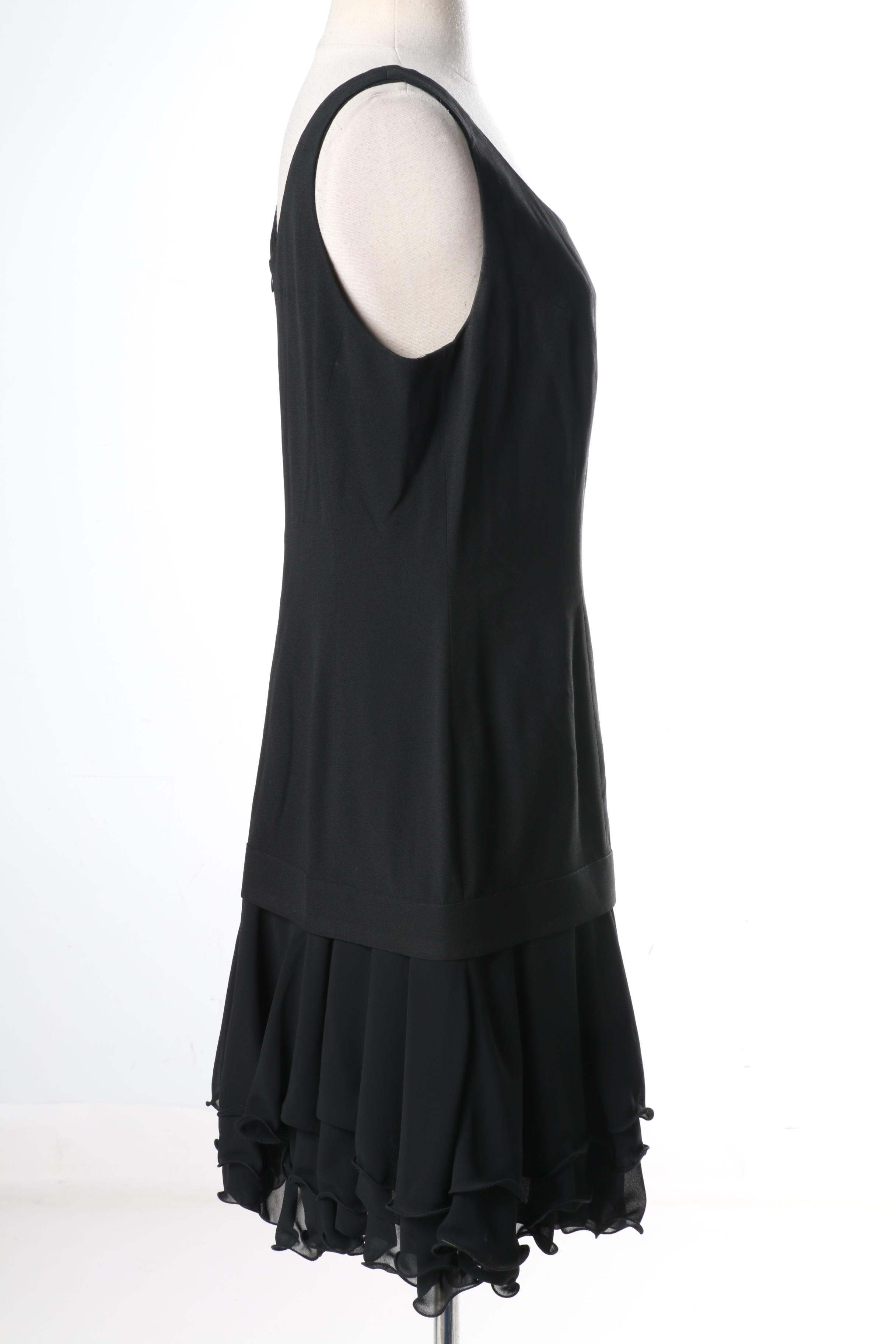 Mascara Black Cocktail Dress