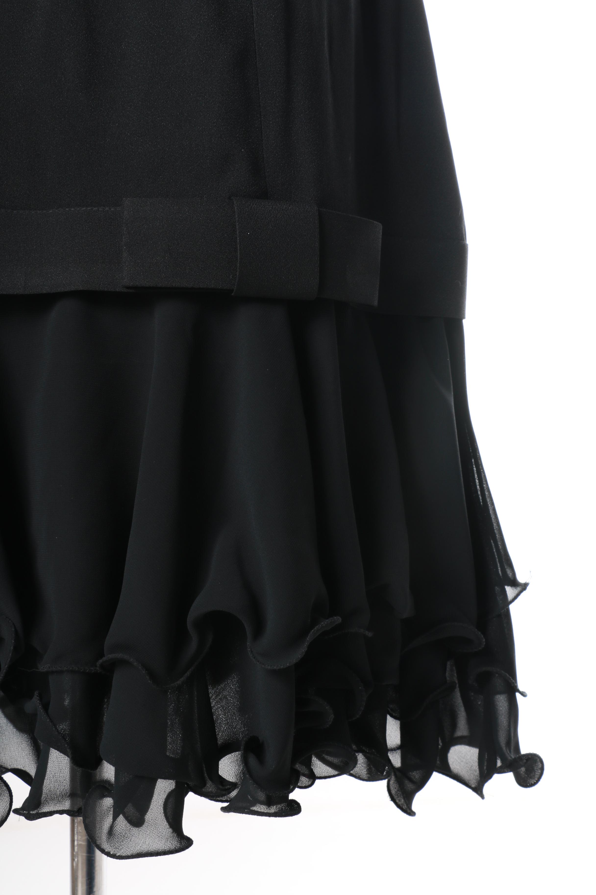 Mascara Black Cocktail Dress