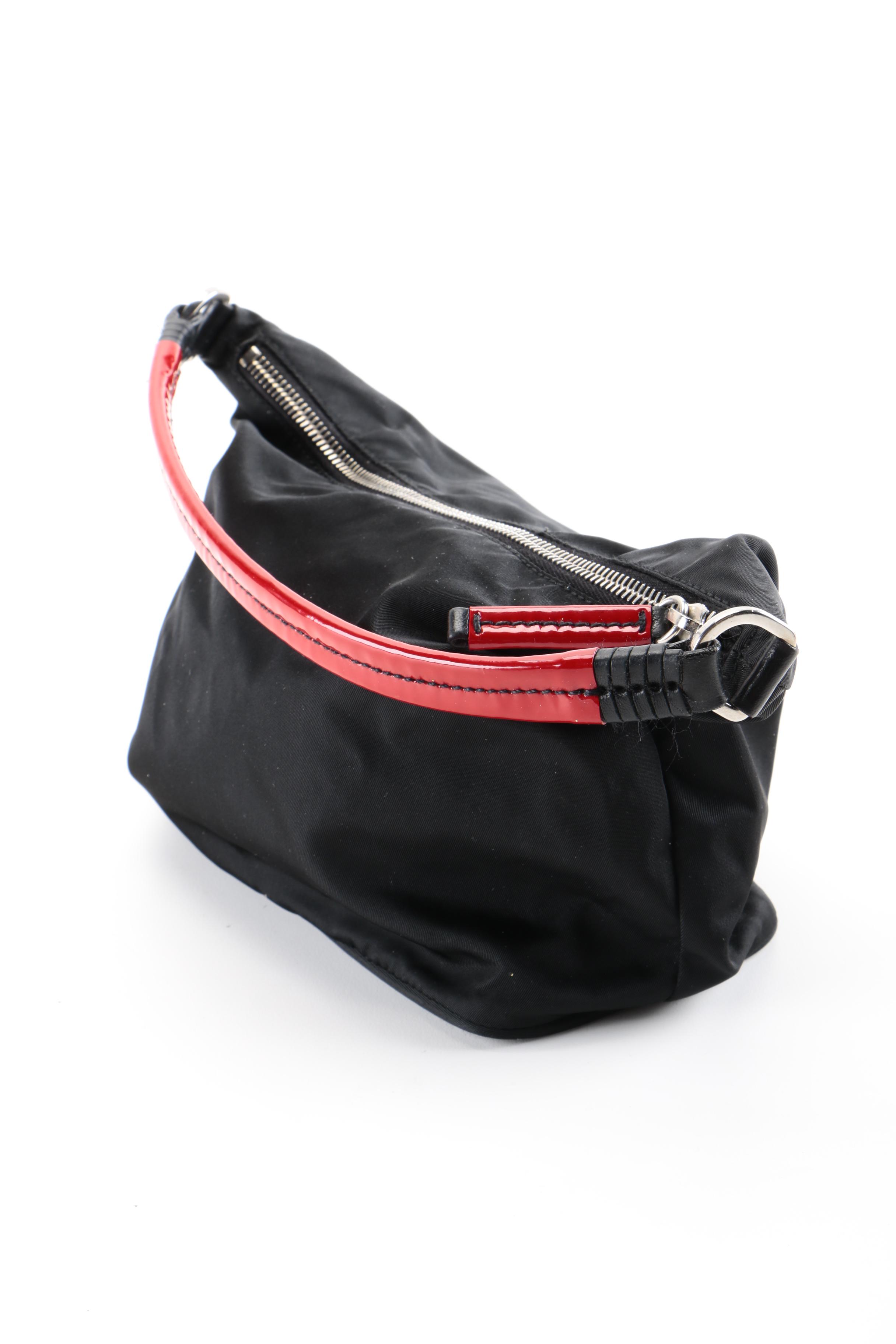 Prada Small Black Nylon Handbag