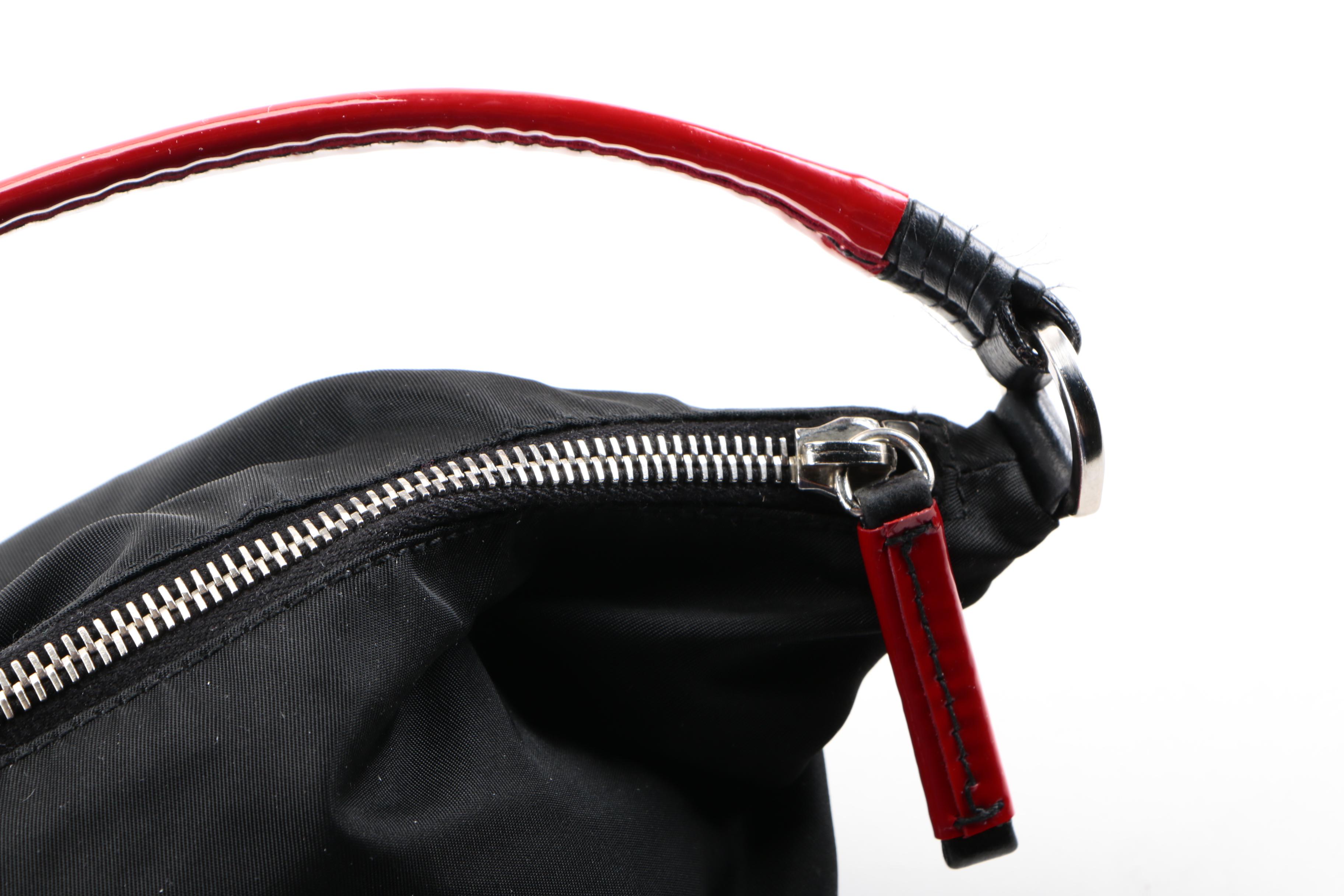 Prada Small Black Nylon Handbag