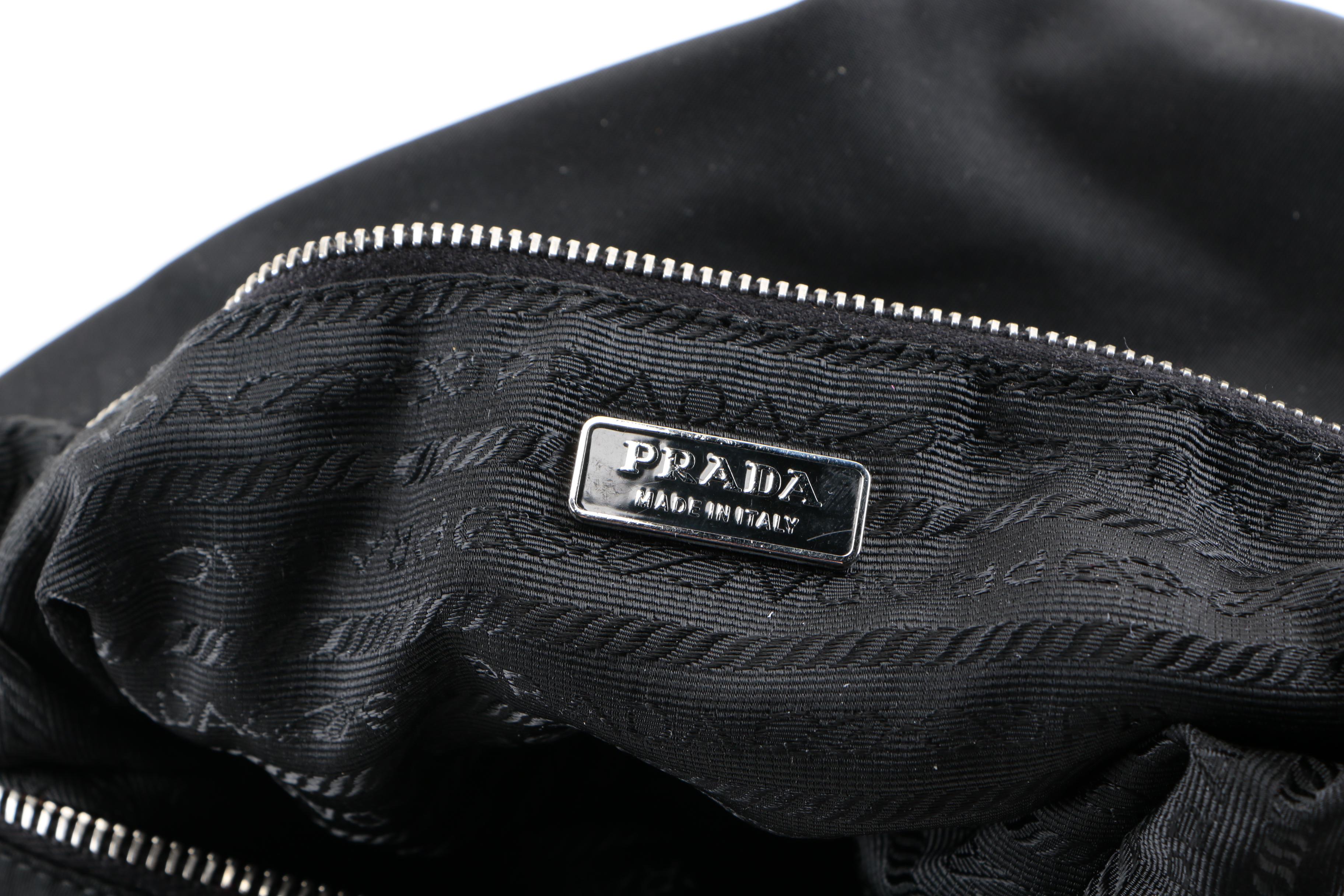 Prada Small Black Nylon Handbag