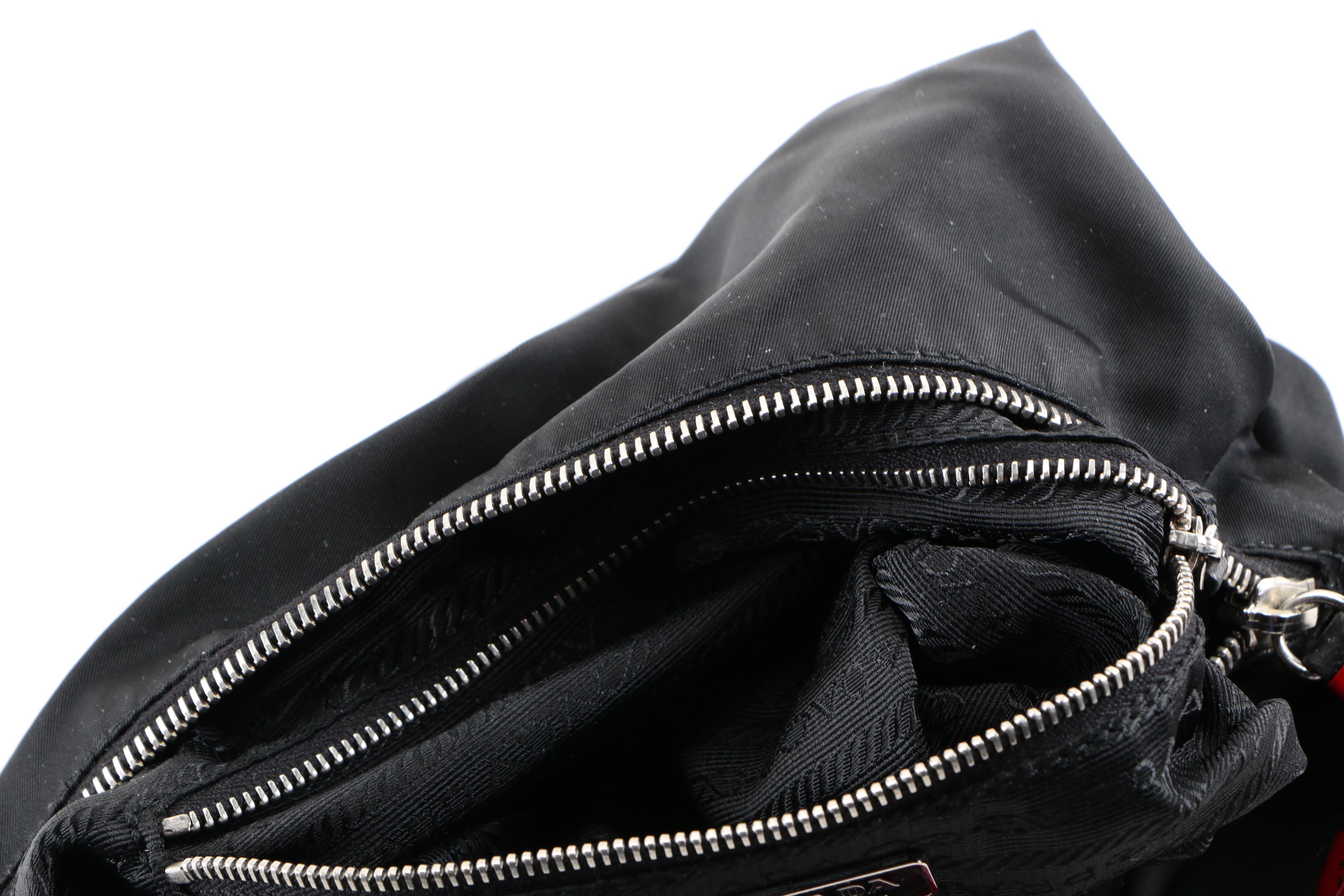Prada Small Black Nylon Handbag