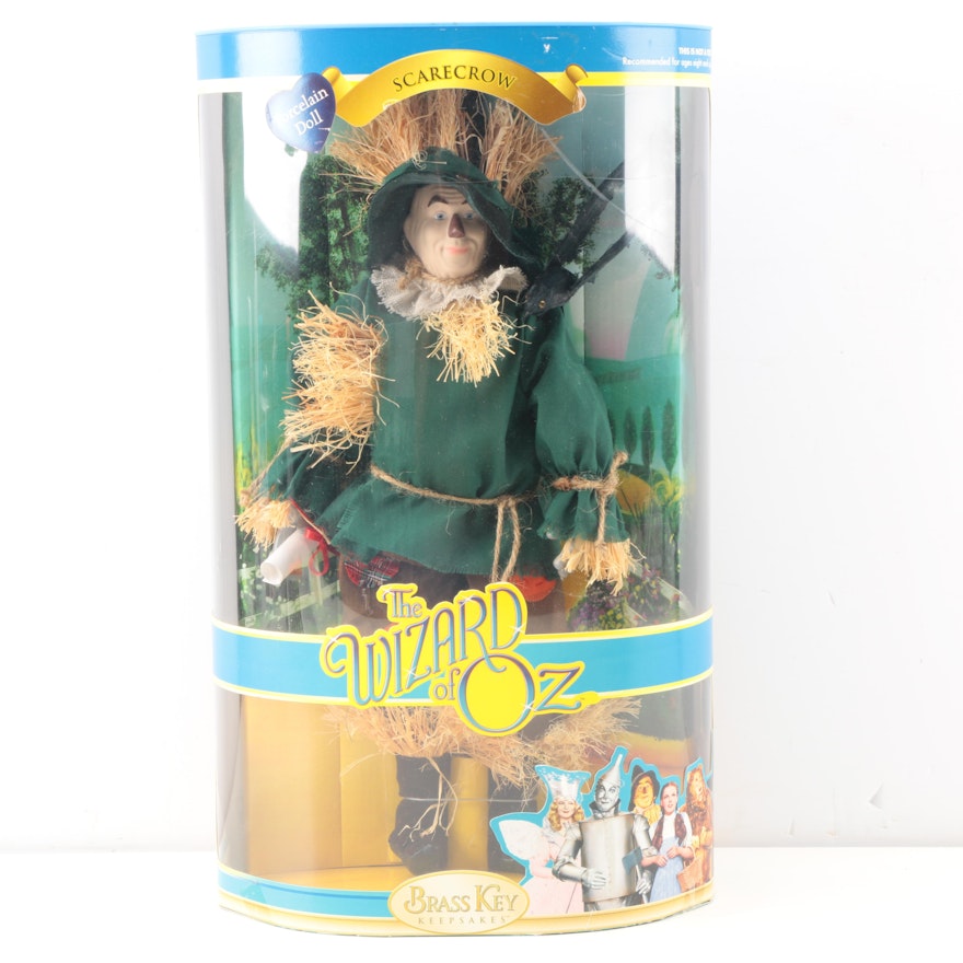 Wizard of Oz Porcelain Scarecrow Doll
