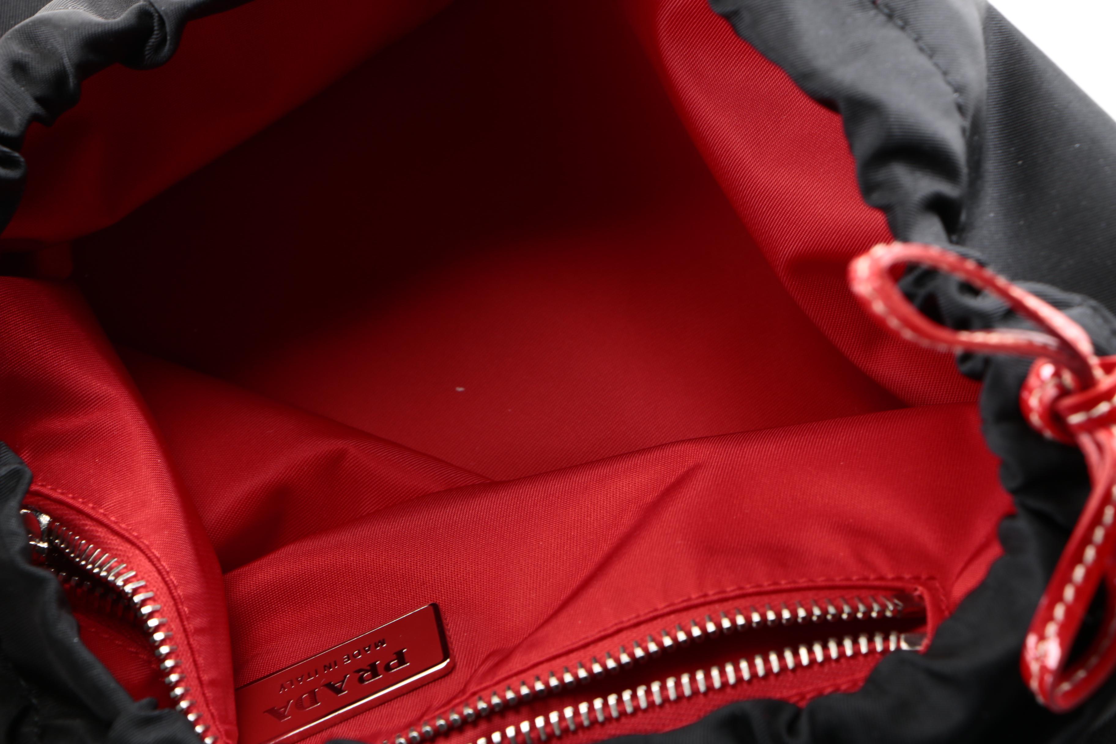 Prada Bicolor Tessuto Tote