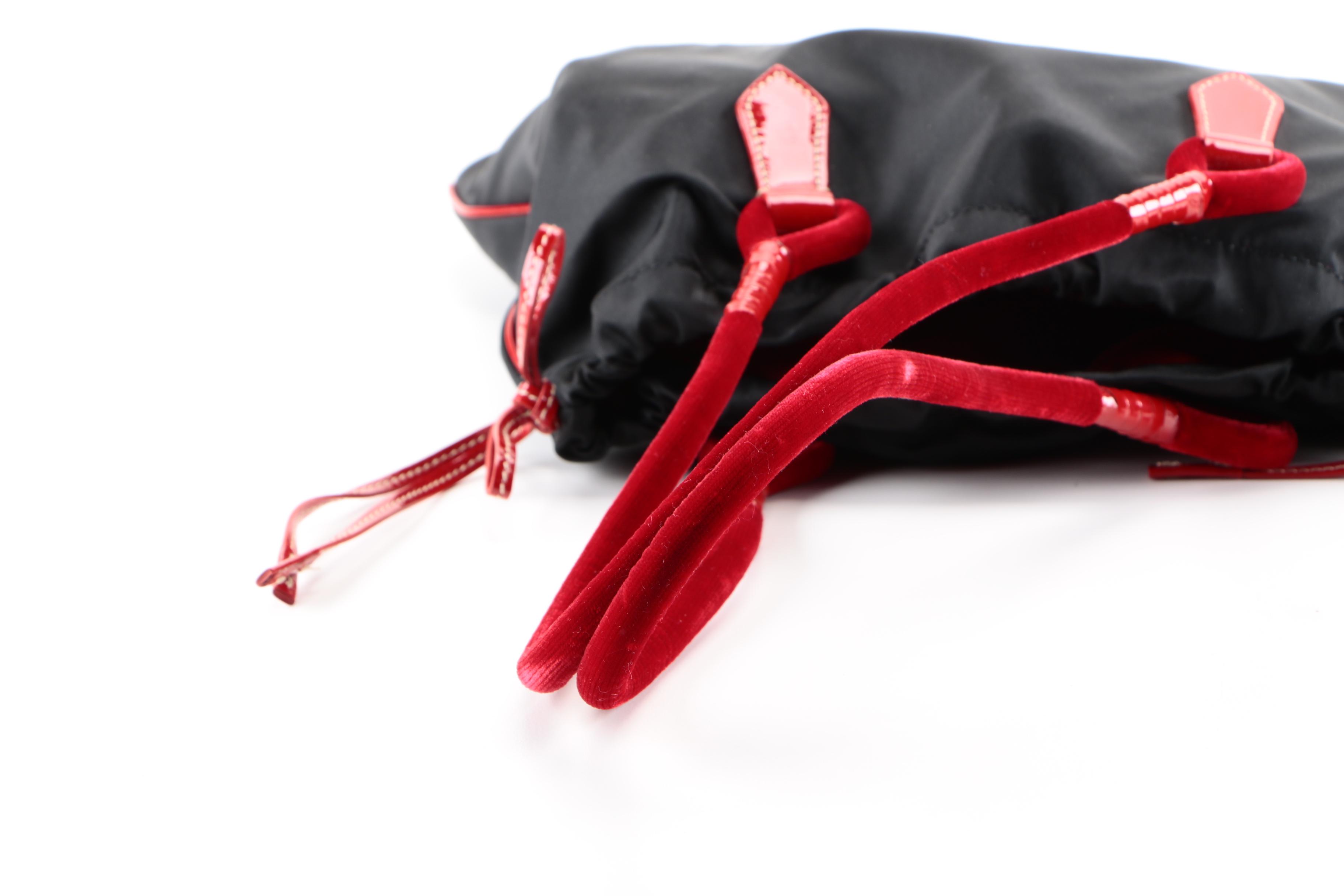 Prada Bicolor Tessuto Tote