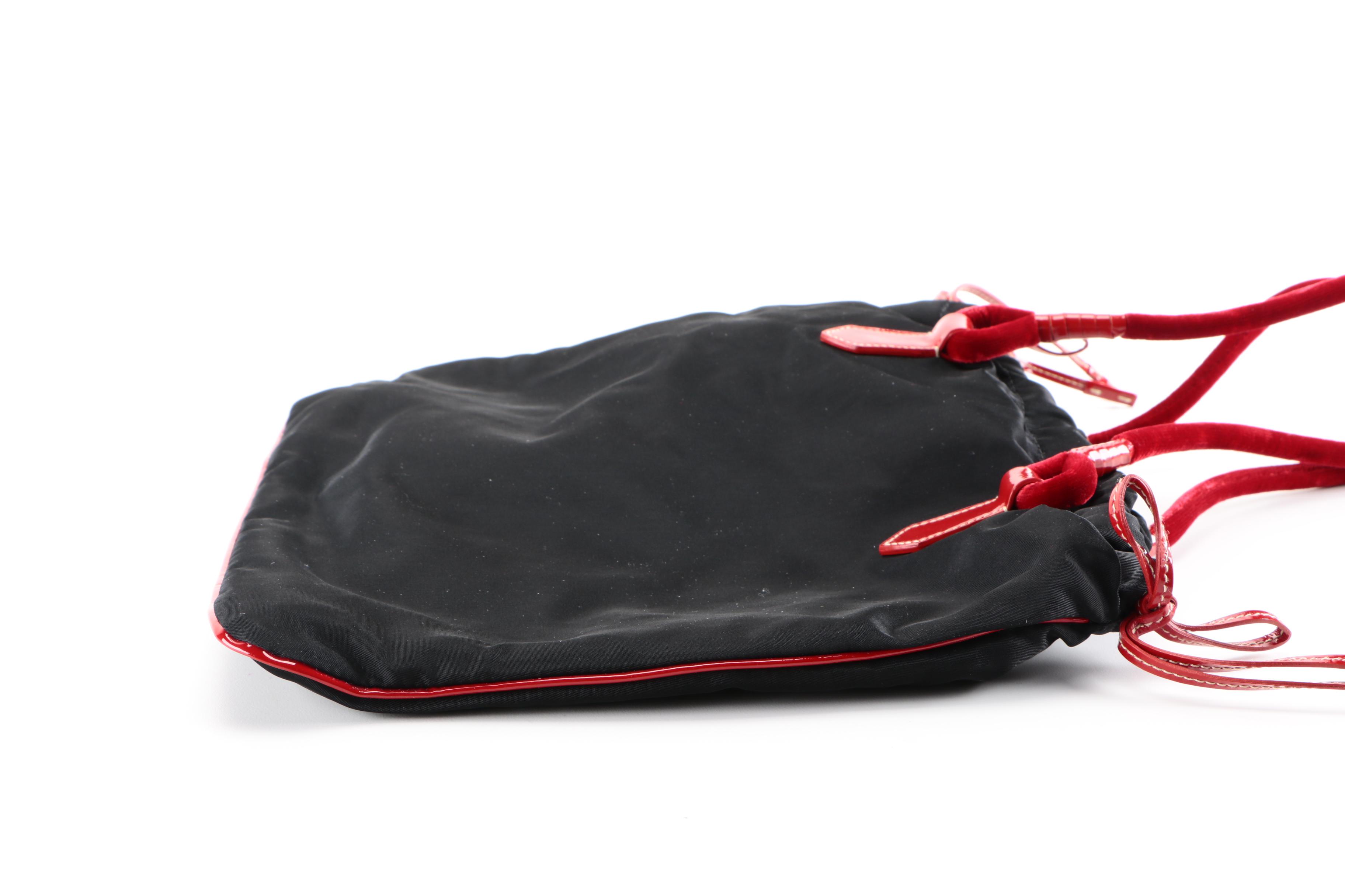 Prada Bicolor Tessuto Tote