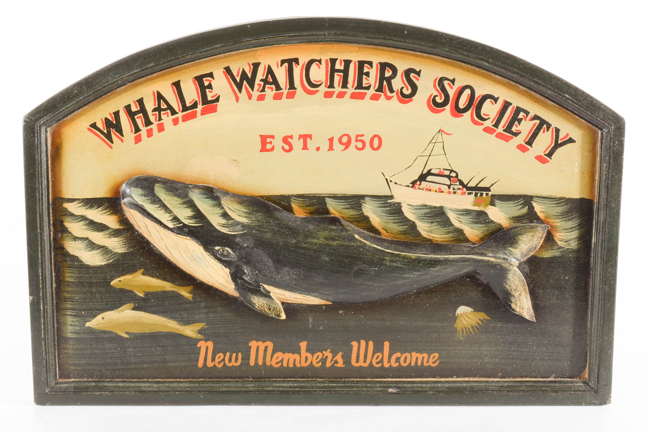 Collection of Vintage-Style Hand-Painted Wooden Signs