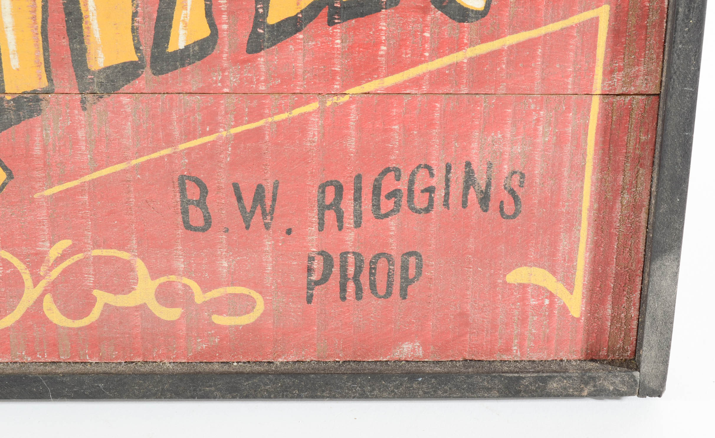 Collection of Vintage-Style Hand-Painted Wooden Signs