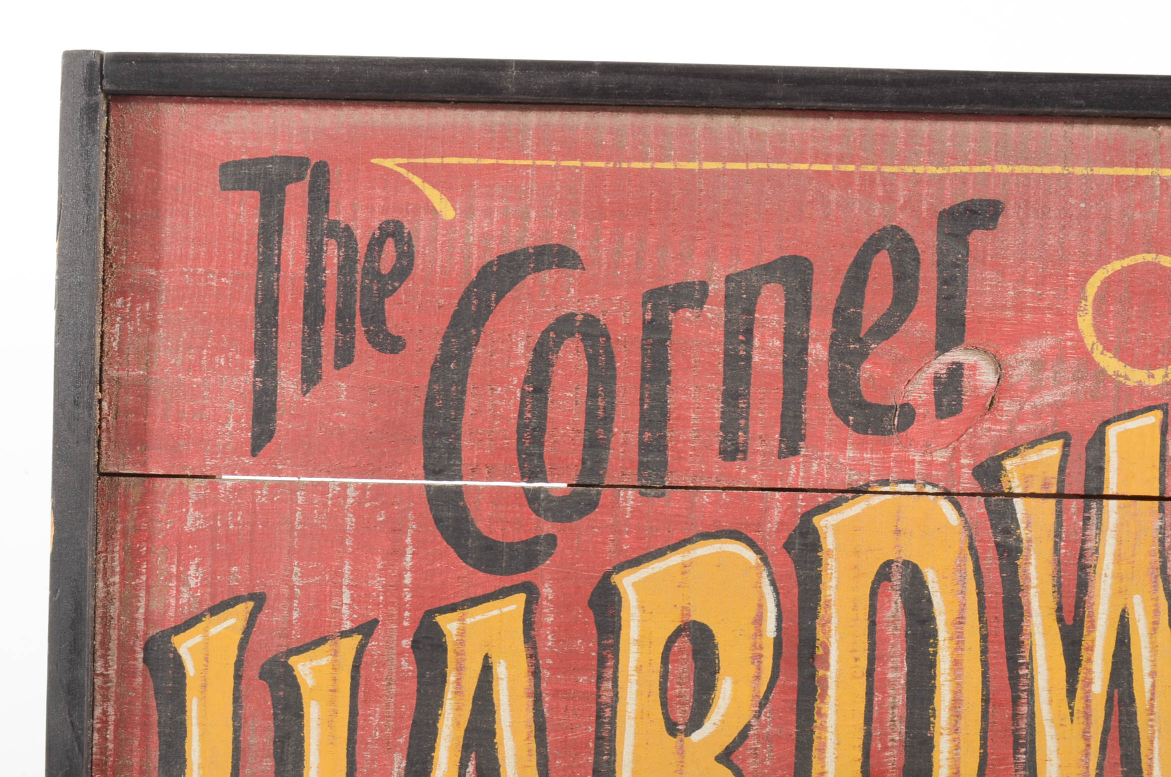 Collection of Vintage-Style Hand-Painted Wooden Signs