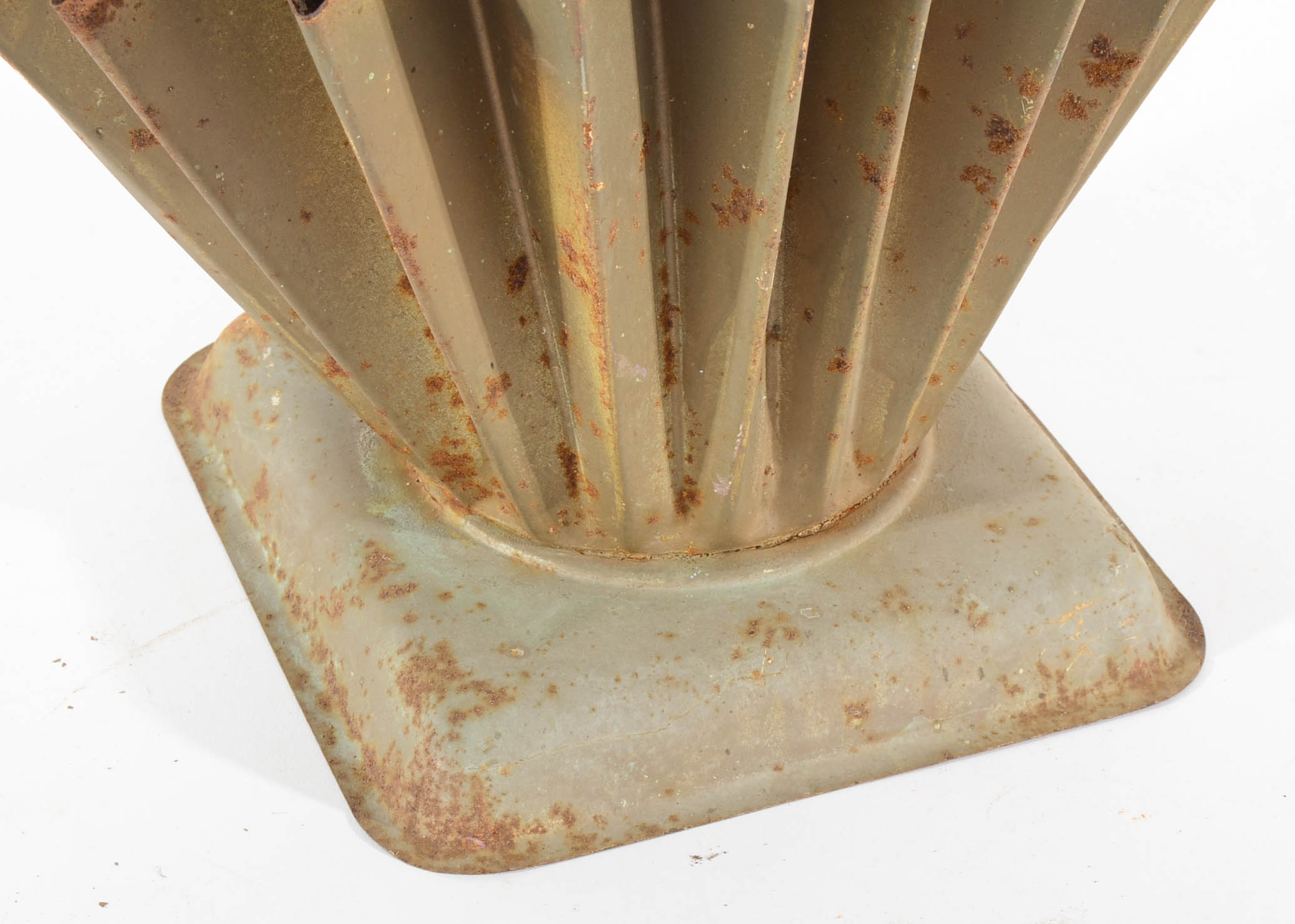 Collection of Vintage Metal Funeral Planter Baskets