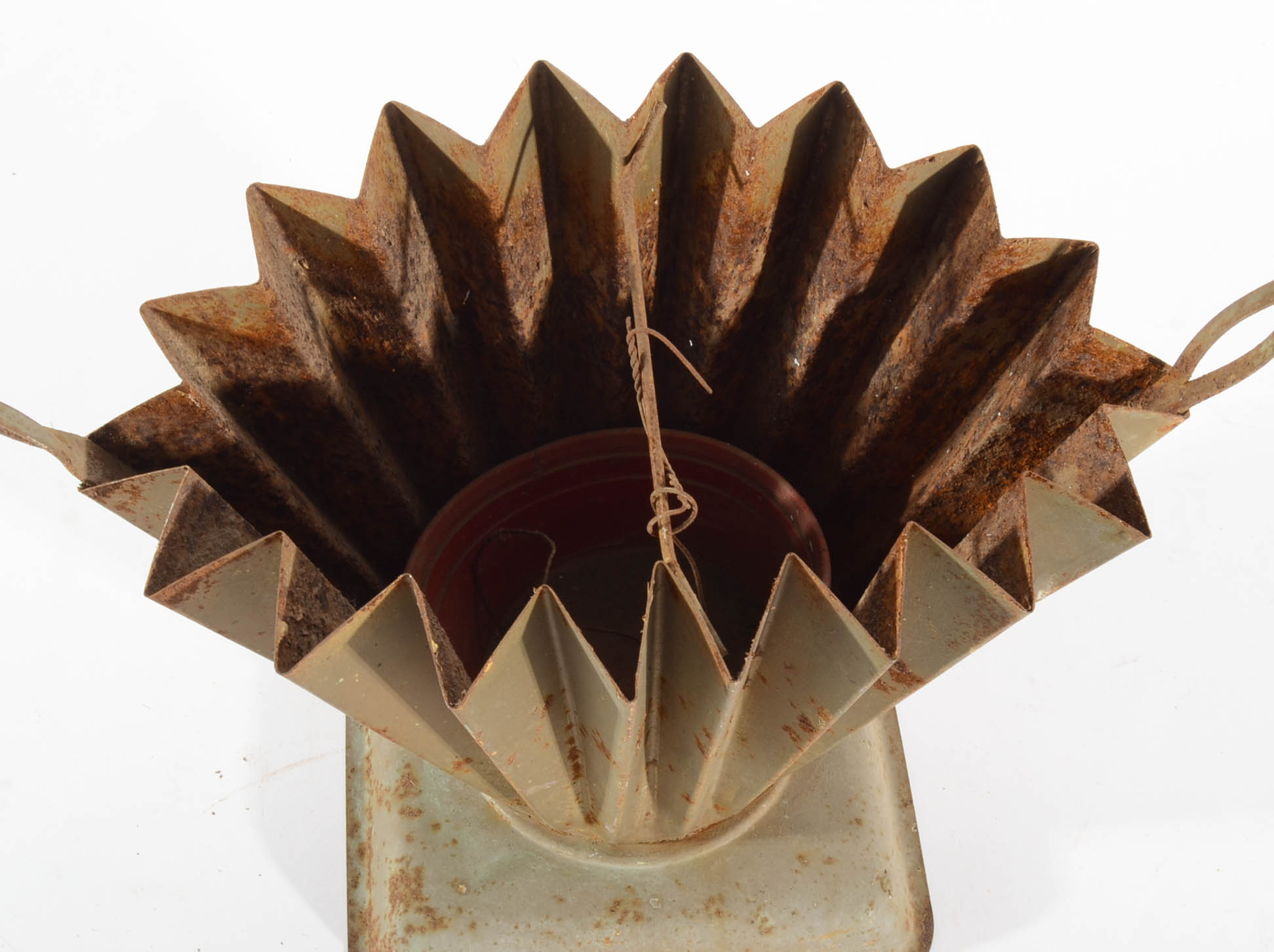 Collection of Vintage Metal Funeral Planter Baskets