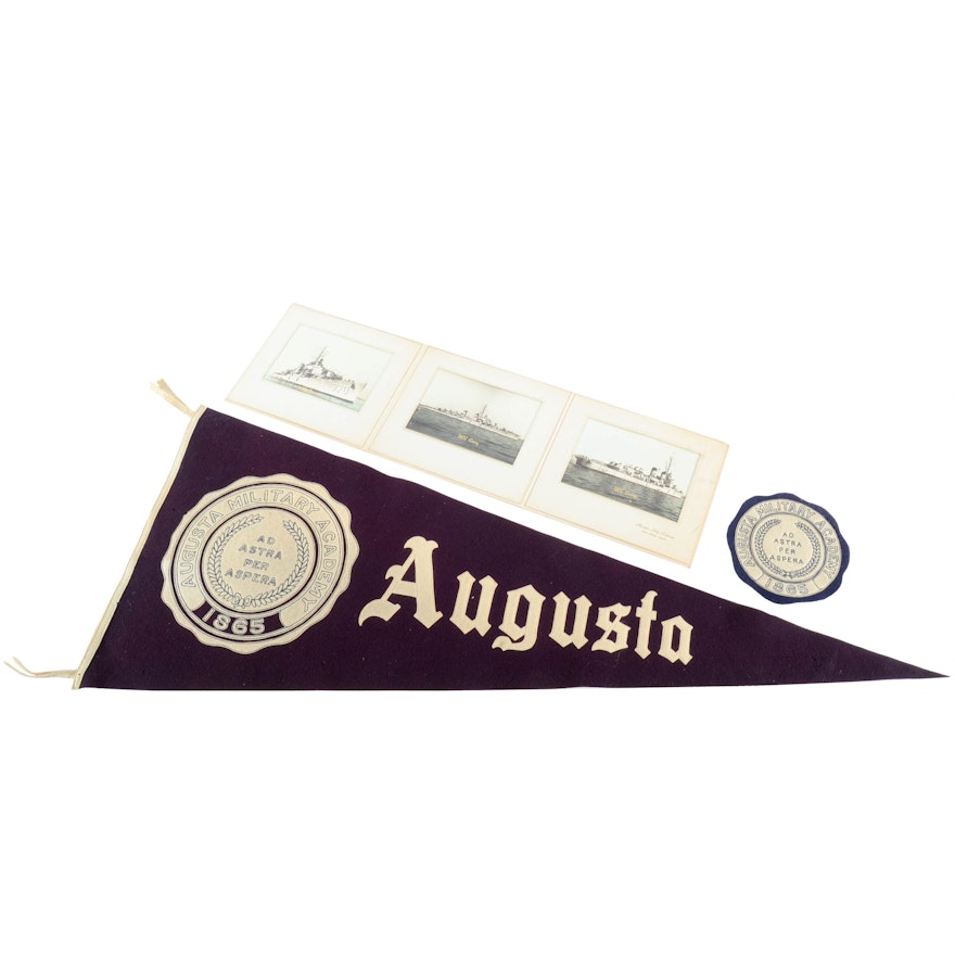 Augusta Military Academy Pennant and Patch