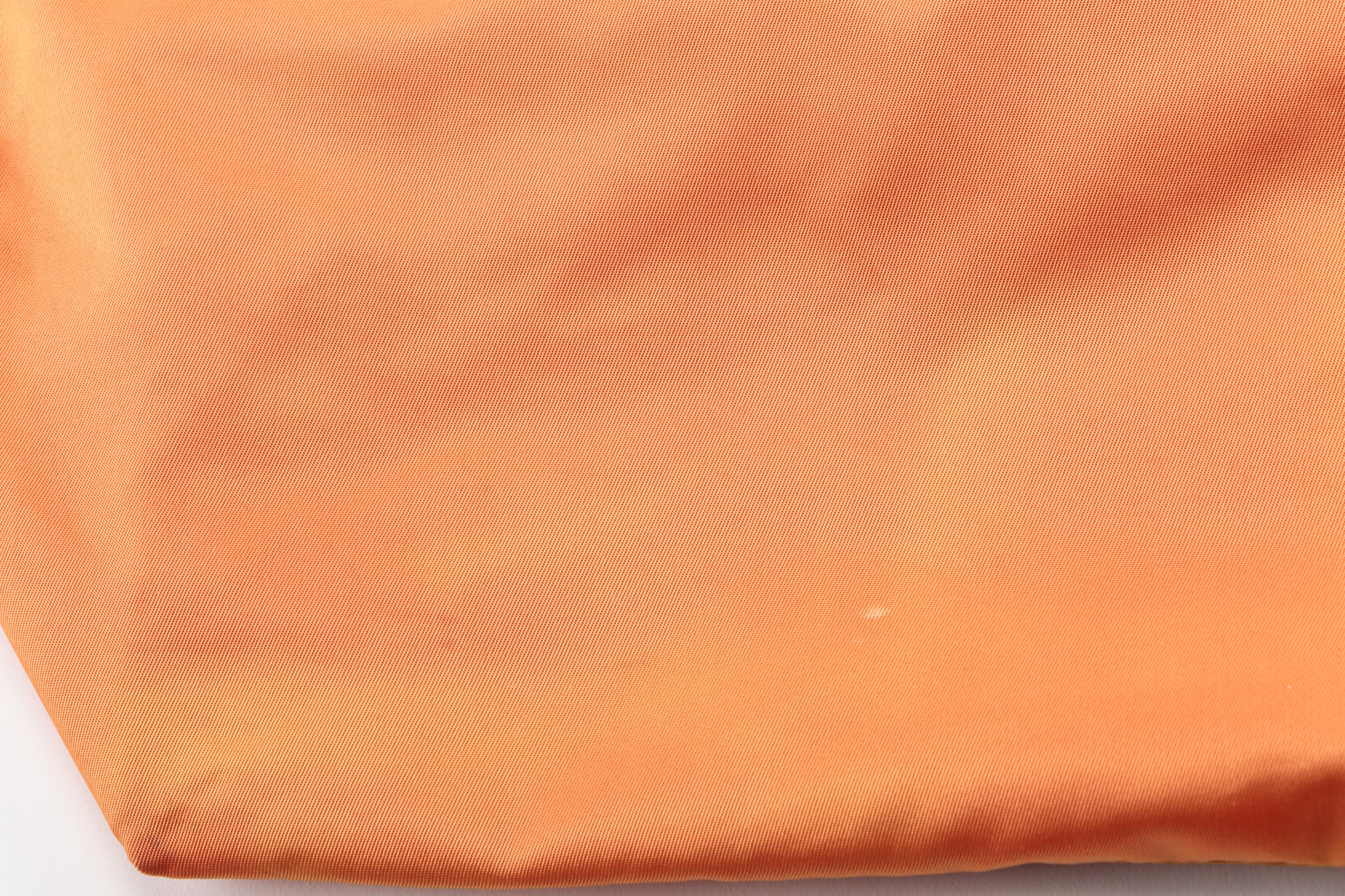 Prada Leather Trimmed Vela Nylon Tote