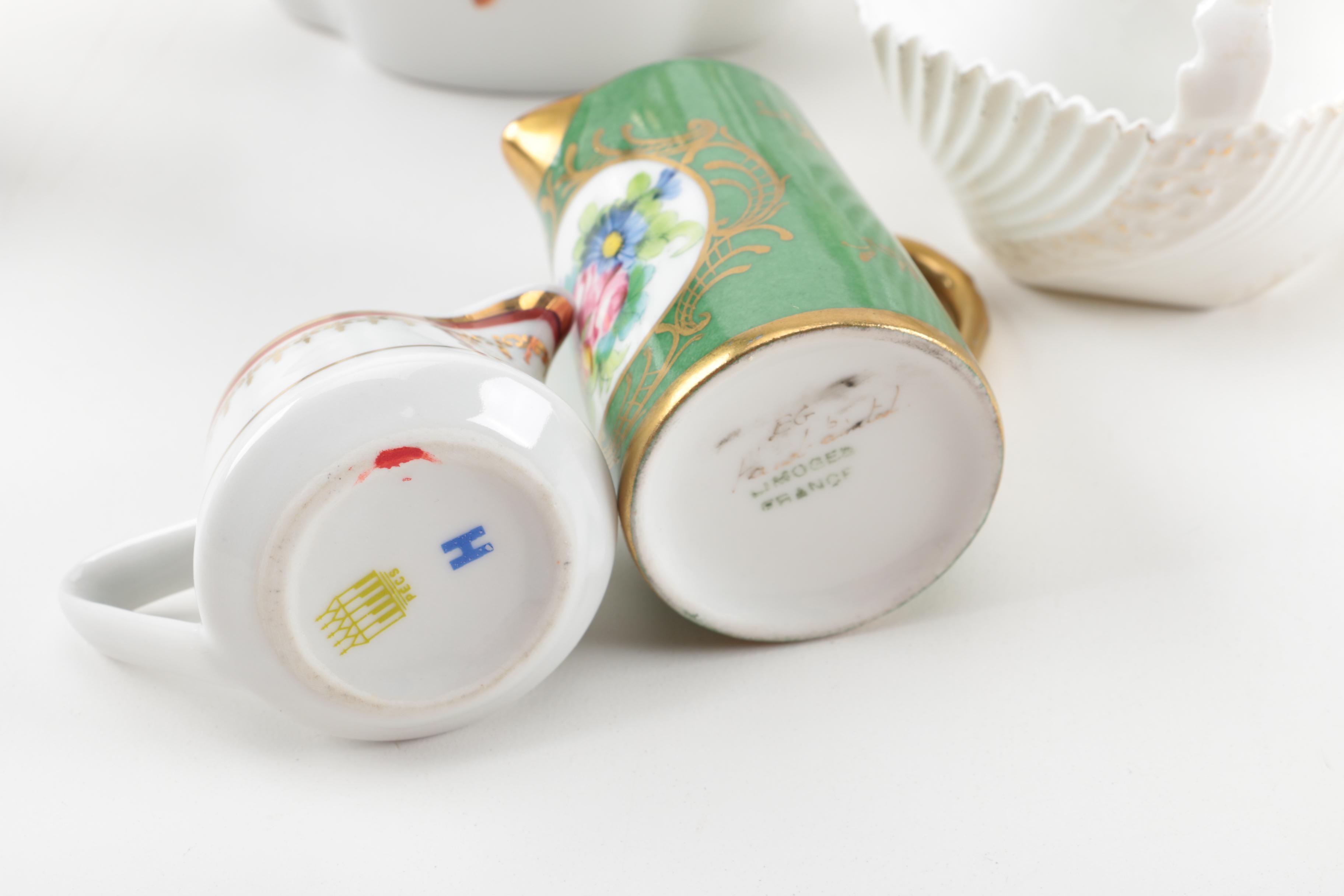 Miniature Antique and Vintage Porcelain