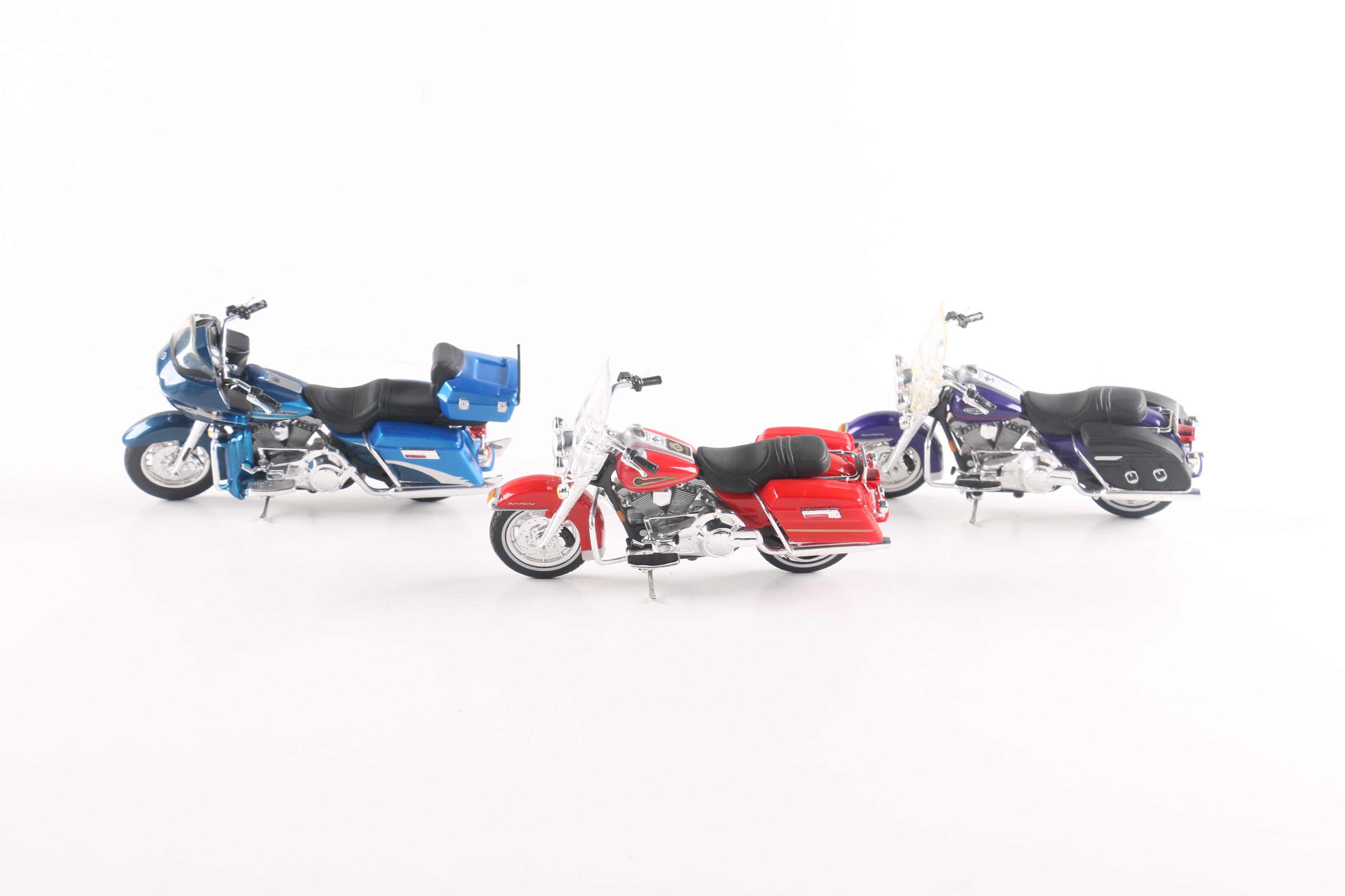 Harley Davidson Die-Cast Motorcycles