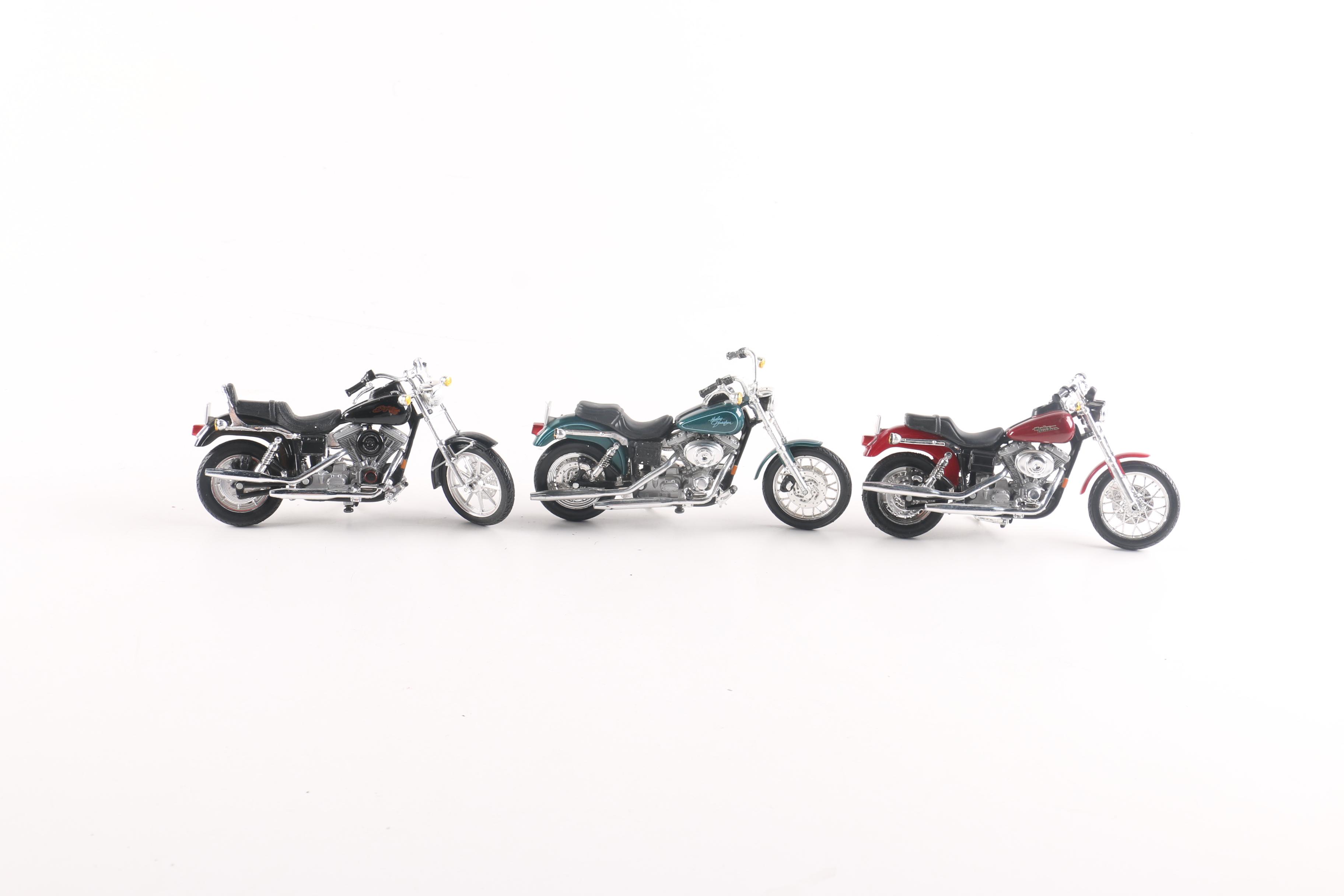 Harley Davidson Die-Cast Motorcycles