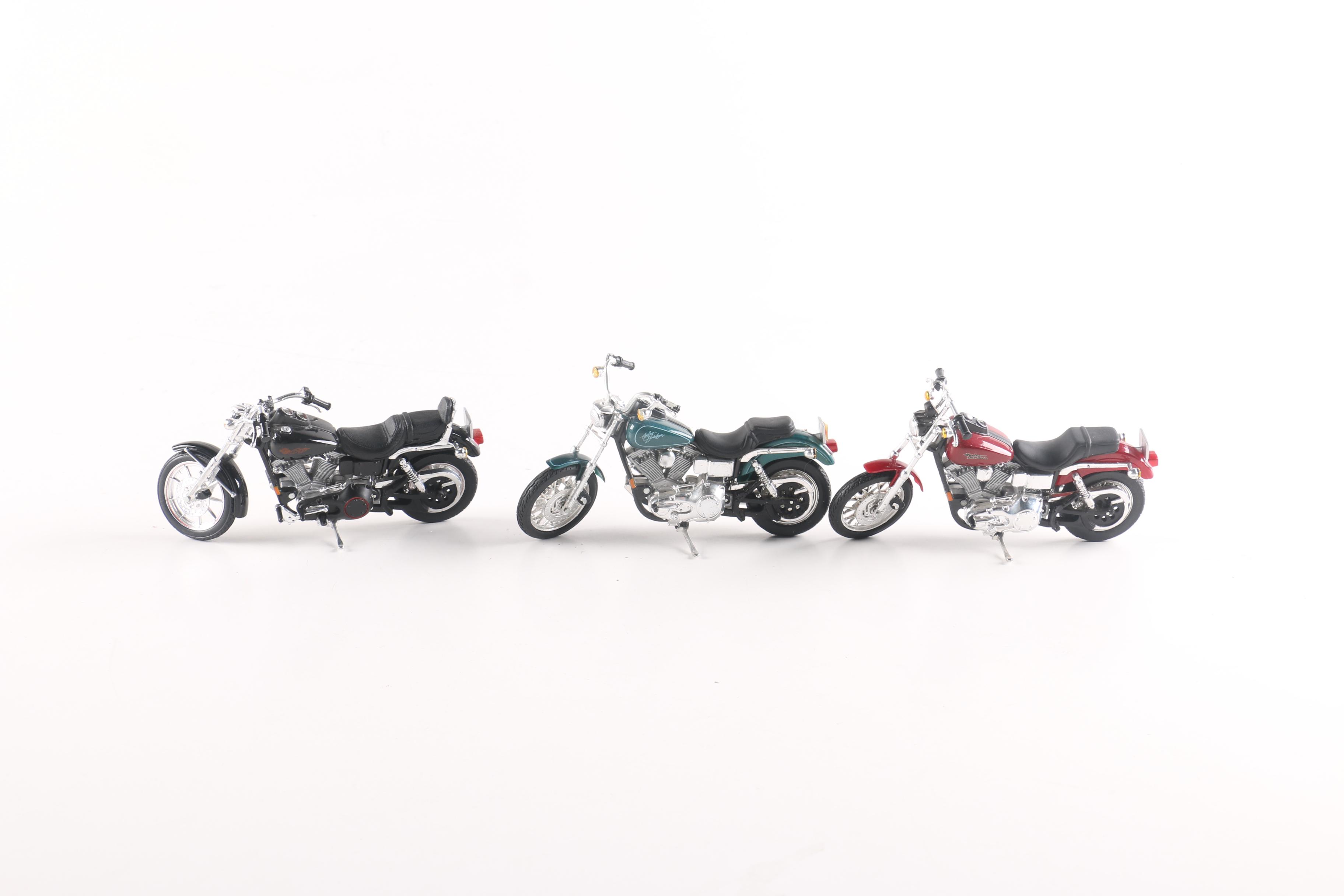 Harley Davidson Die-Cast Motorcycles