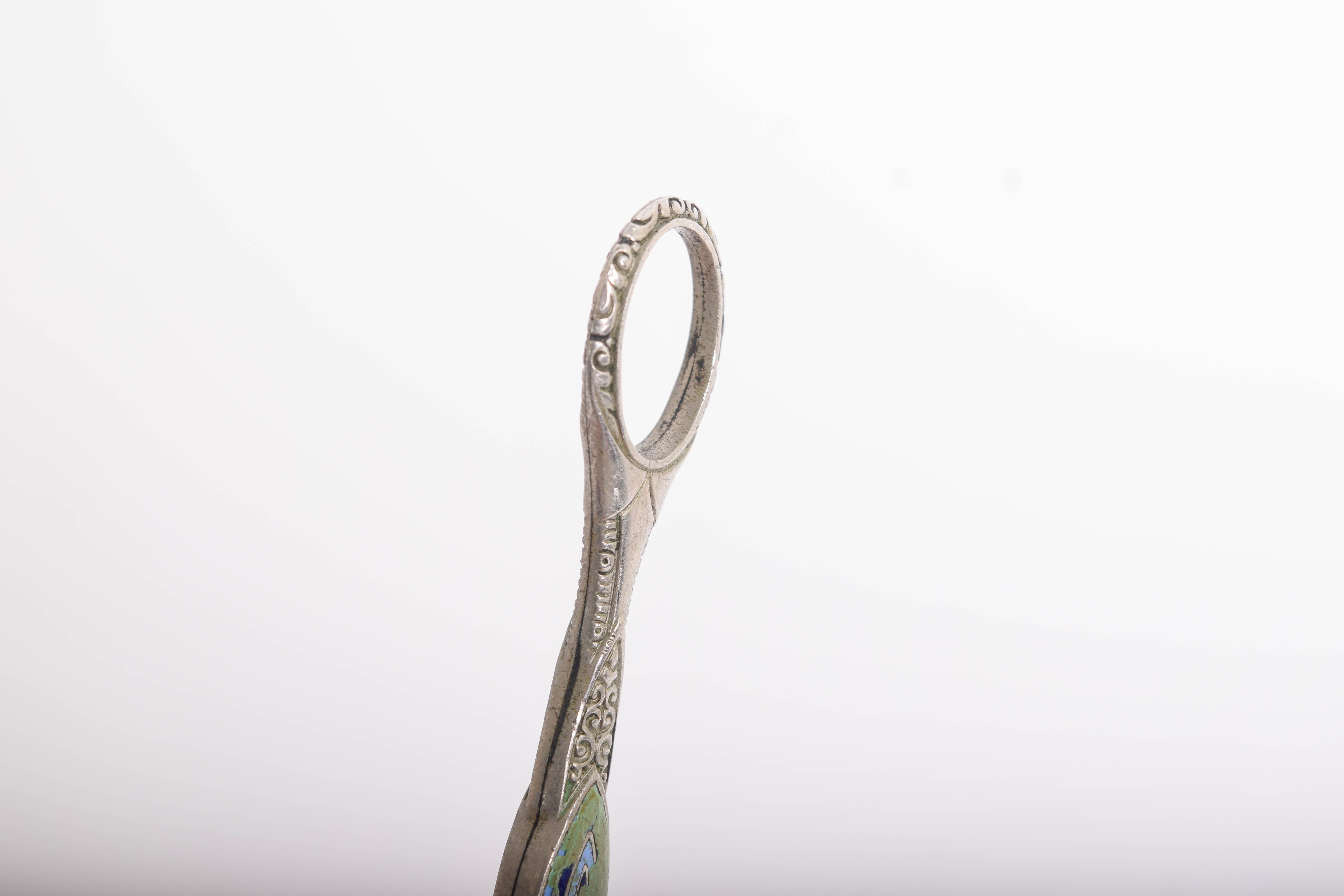 Antique Sterling Silver Folding Opera Glasses