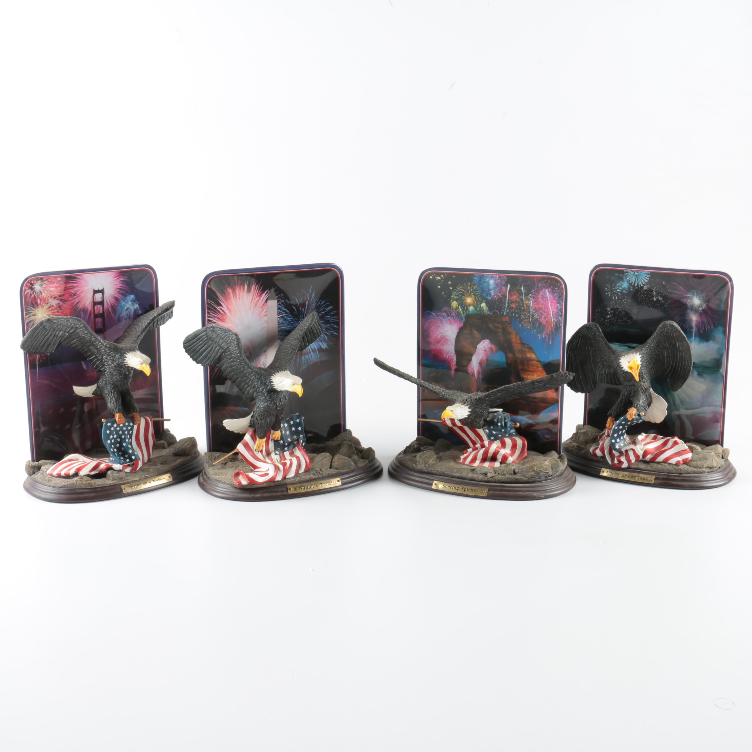 The Bradford Exchange Jim Griffin Limited Edition American Eagle Figurines